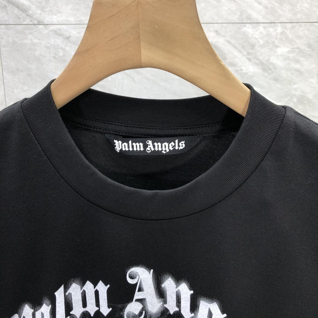 Palm Angels Statement Pencil T-Shirt  - DesignerGu