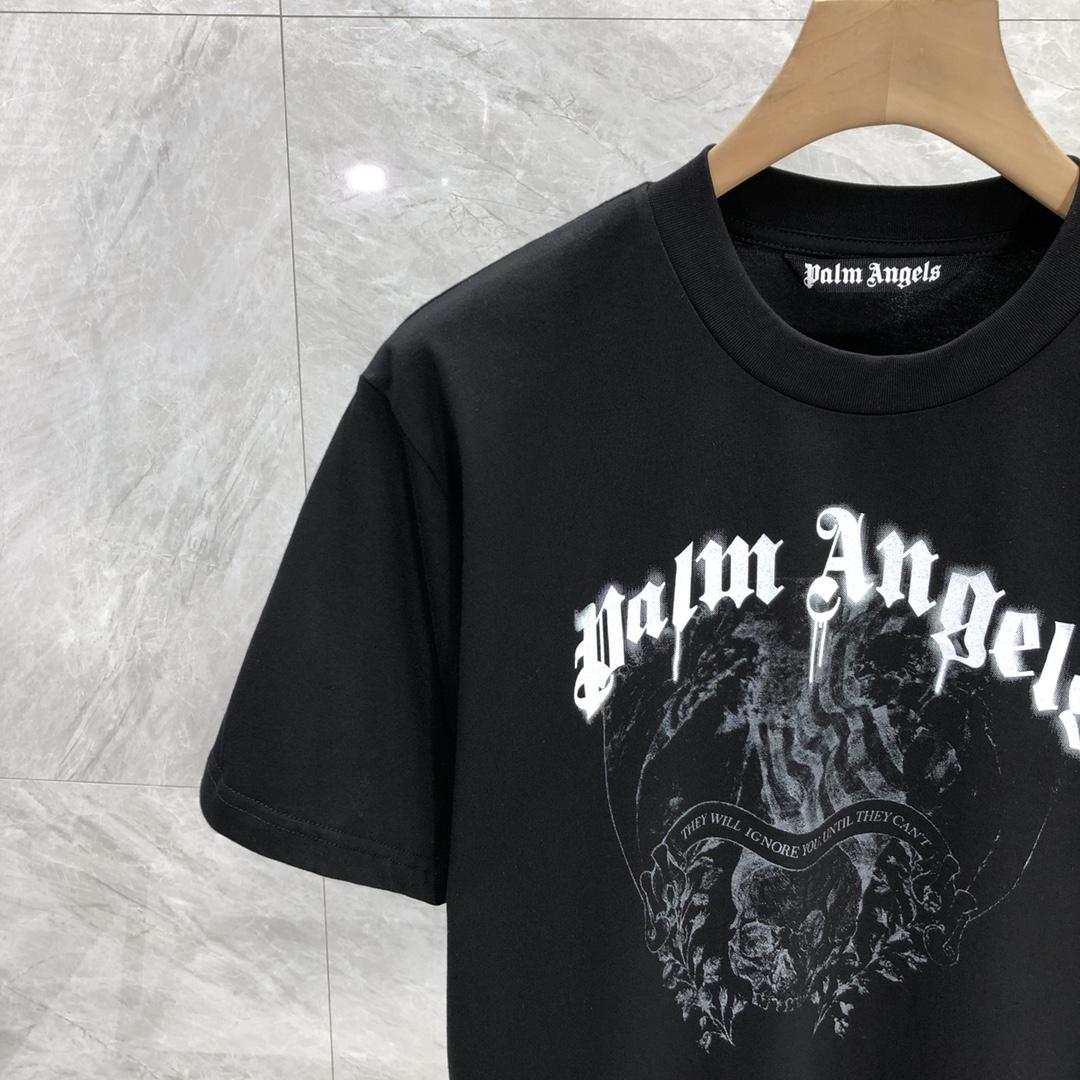 Palm Angels Statement Pencil T-Shirt  - DesignerGu