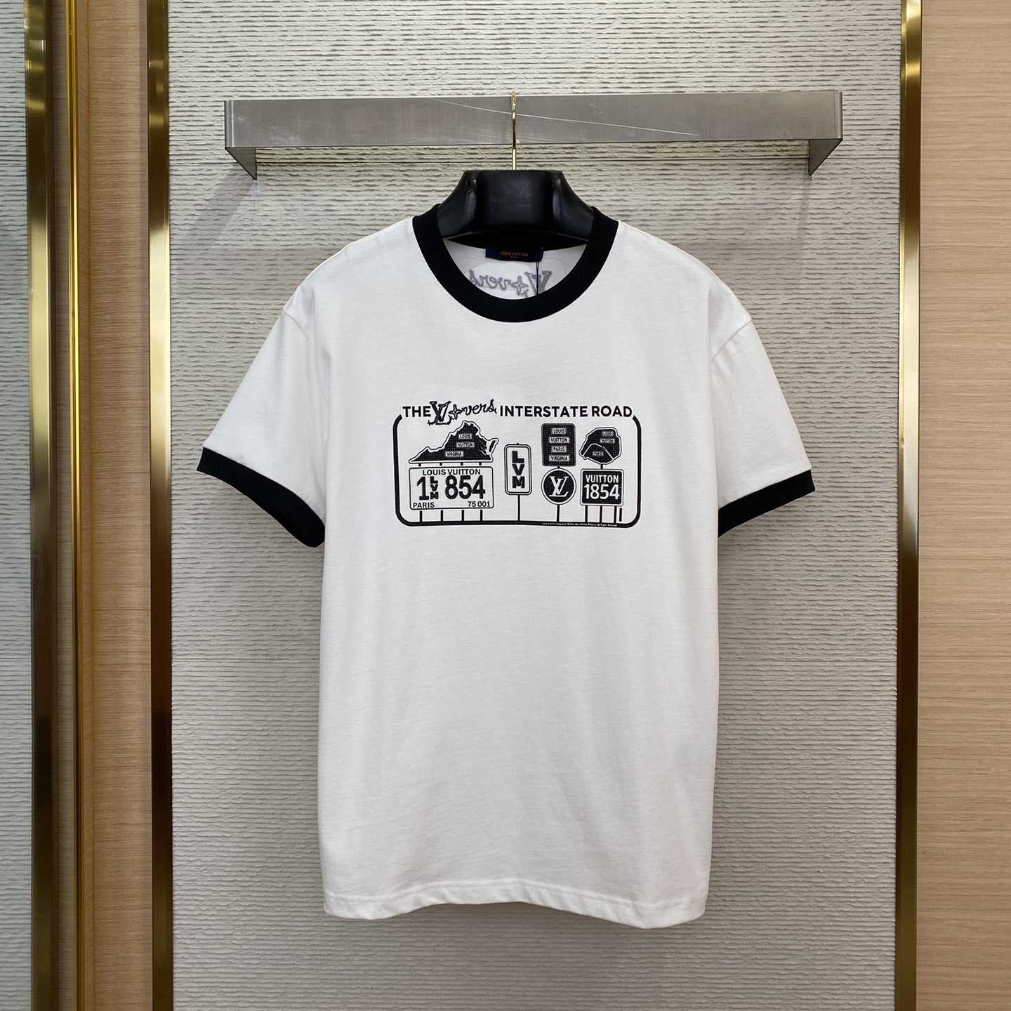 Louis Vuitton Embellished Cotton T-Shirt - DesignerGu