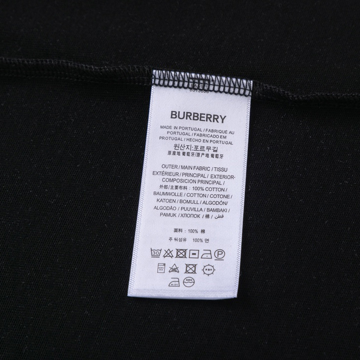 Burberry Check Pocket Cotton T-shirt - DesignerGu