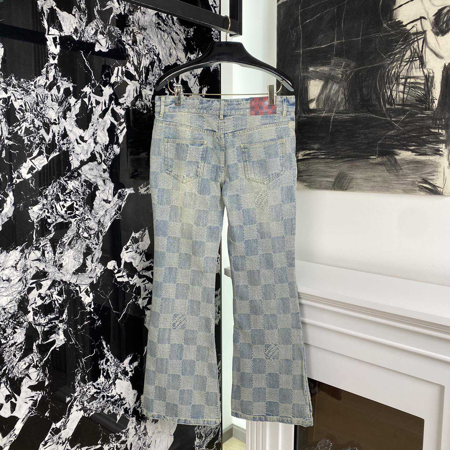 Louis Vuitton Damier Denim Pants - DesignerGu