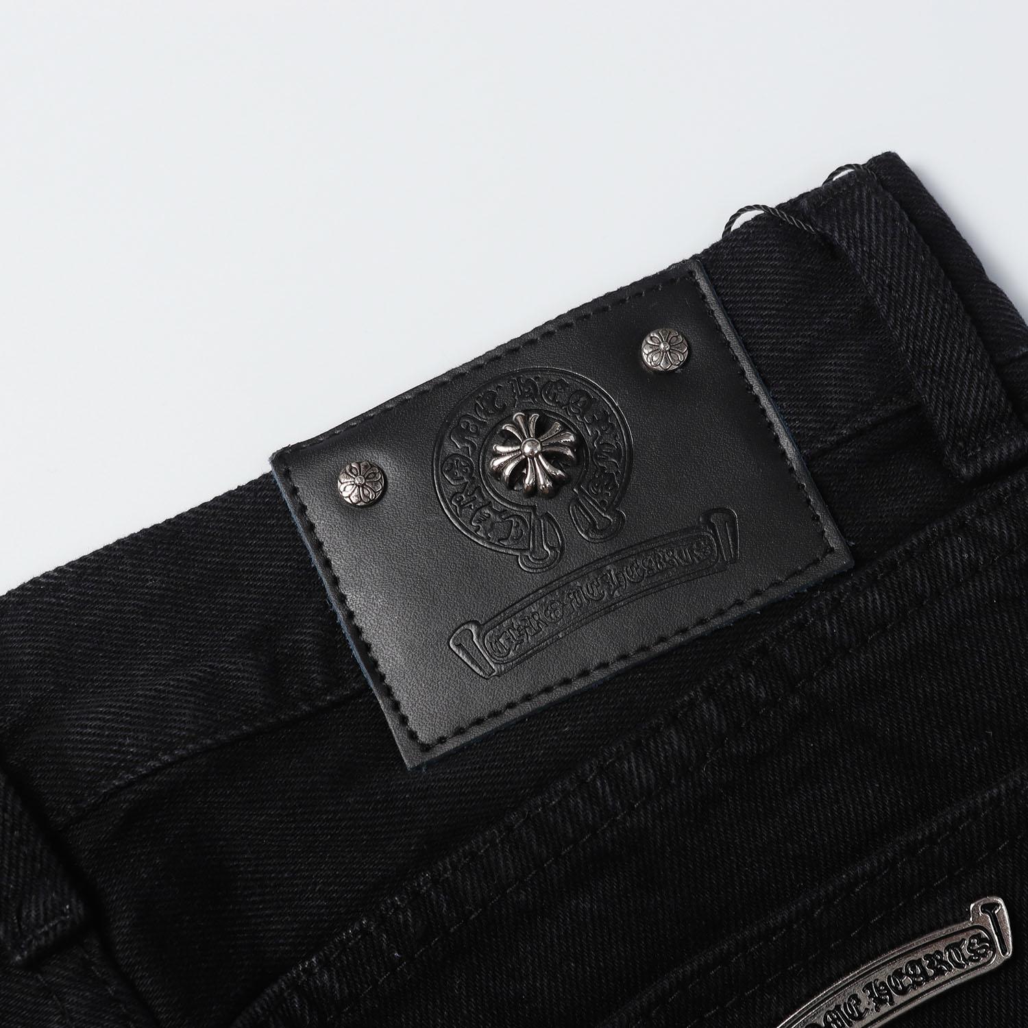 Chrome Hearts Cross Patch Denim Shorts - DesignerGu