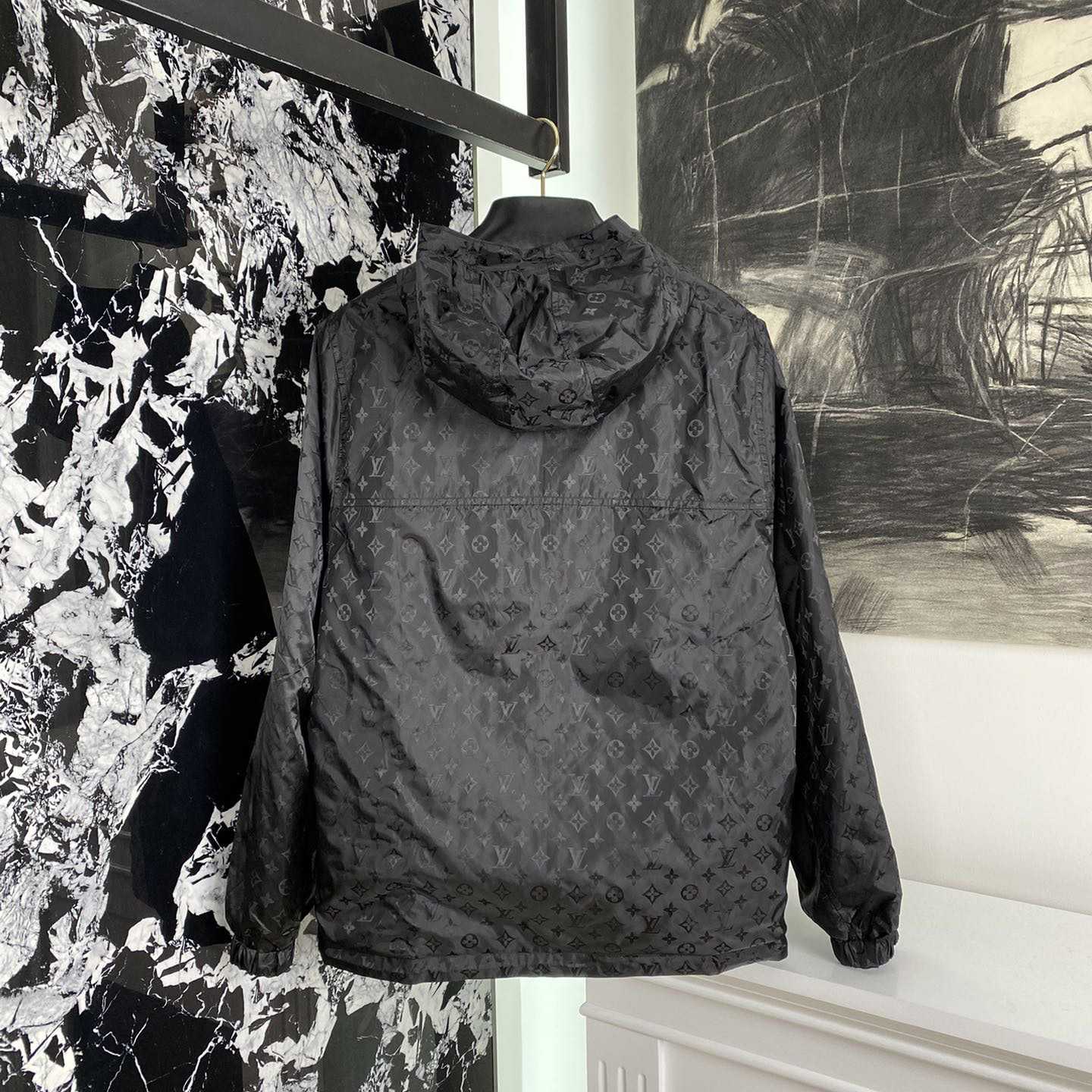 Louis Vuitton Monogram Reversible Nylon Windbreaker - DesignerGu