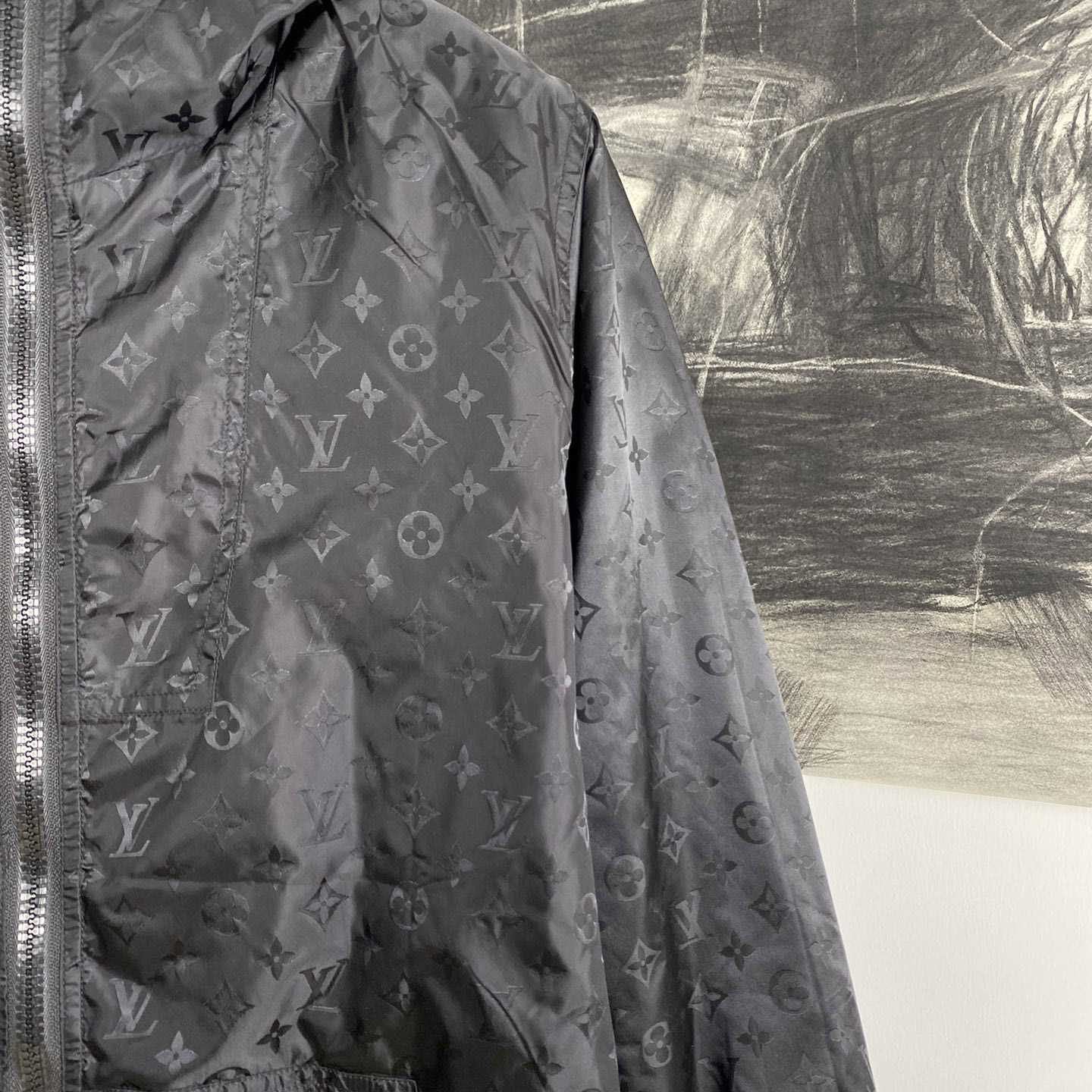 Louis Vuitton Monogram Reversible Nylon Windbreaker - DesignerGu