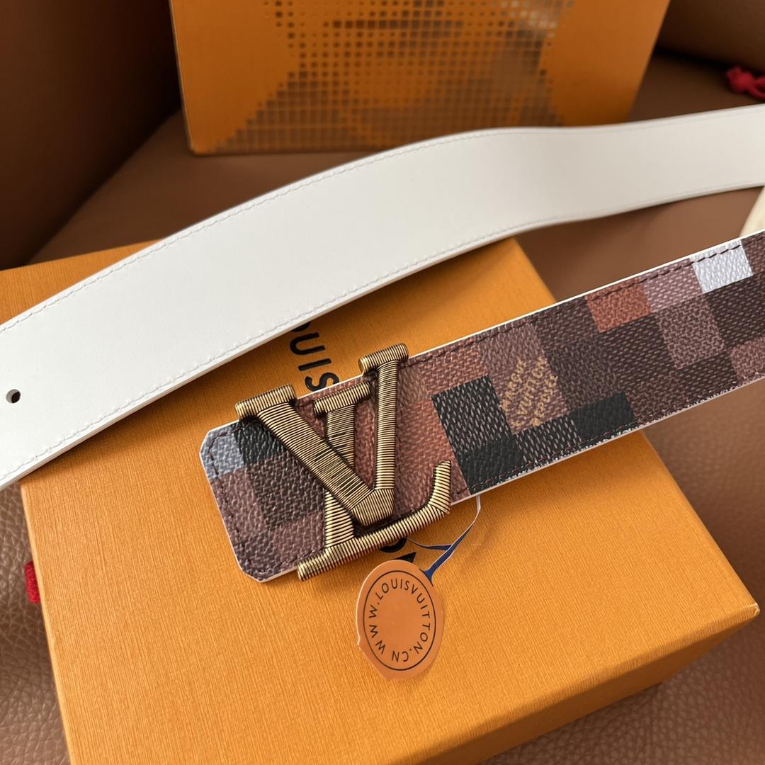 Louis Vuitton LV Initiales 40mm Reversible Belt - DesignerGu