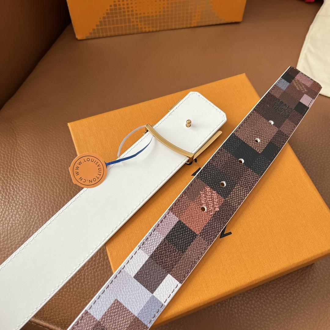 Louis Vuitton LV Initiales 40mm Reversible Belt - DesignerGu