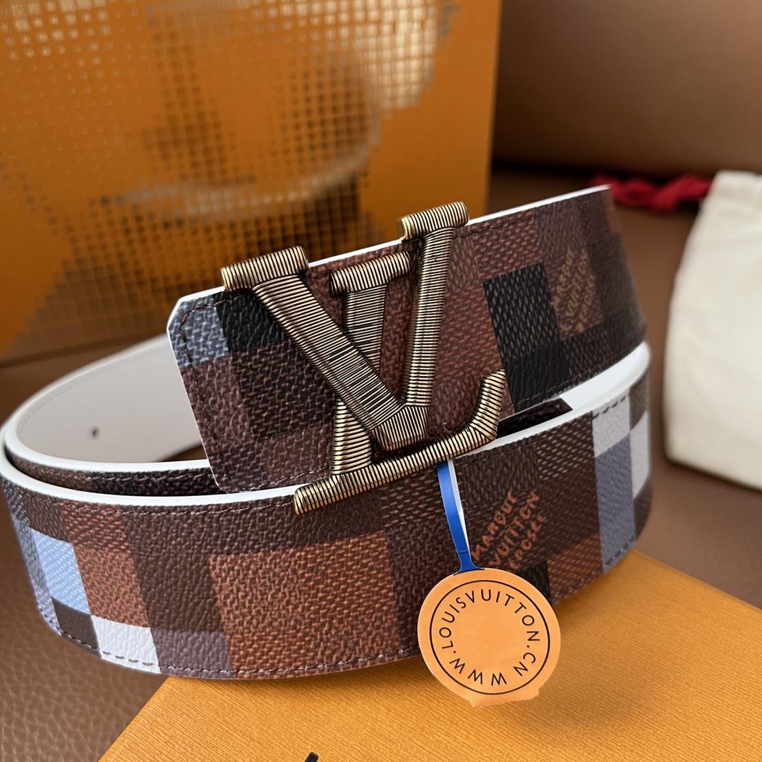 Louis Vuitton LV Initiales 40mm Reversible Belt - DesignerGu