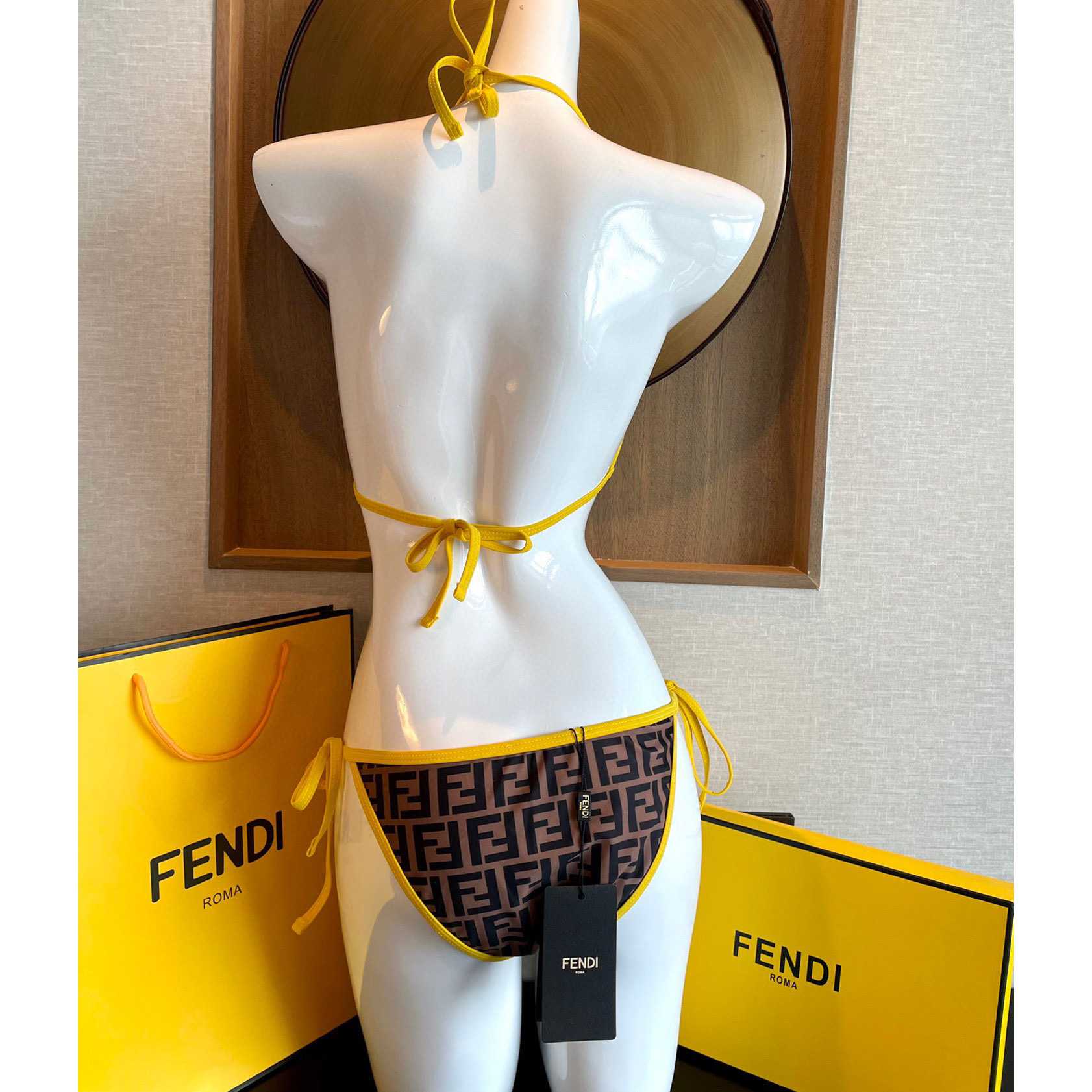 Fendi Two-Piece Swimsuit - DesignerGu