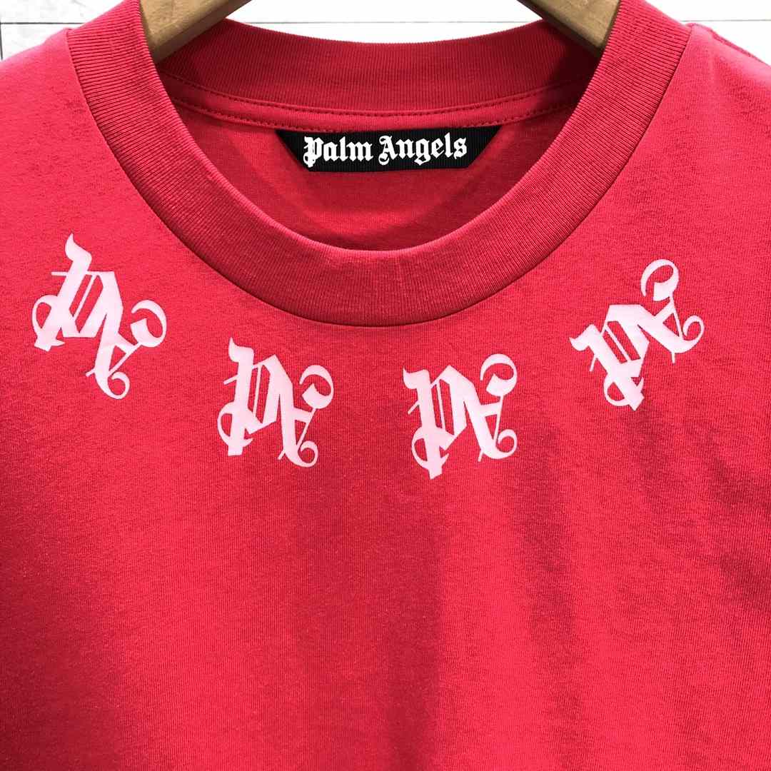 Palm Angels Statement Monogram T-Shirt  - DesignerGu