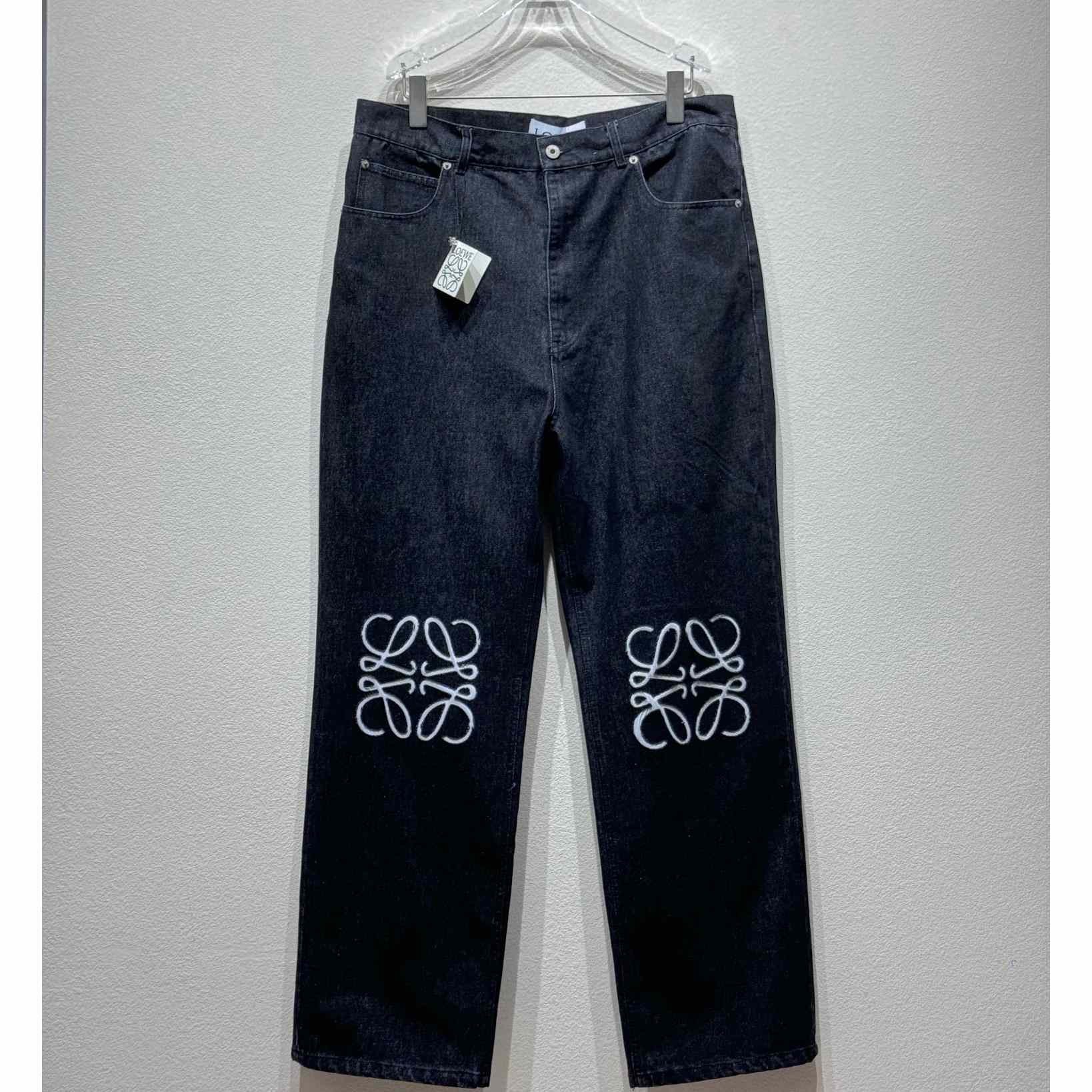 Loewe Anagram Baggy Jeans - DesignerGu