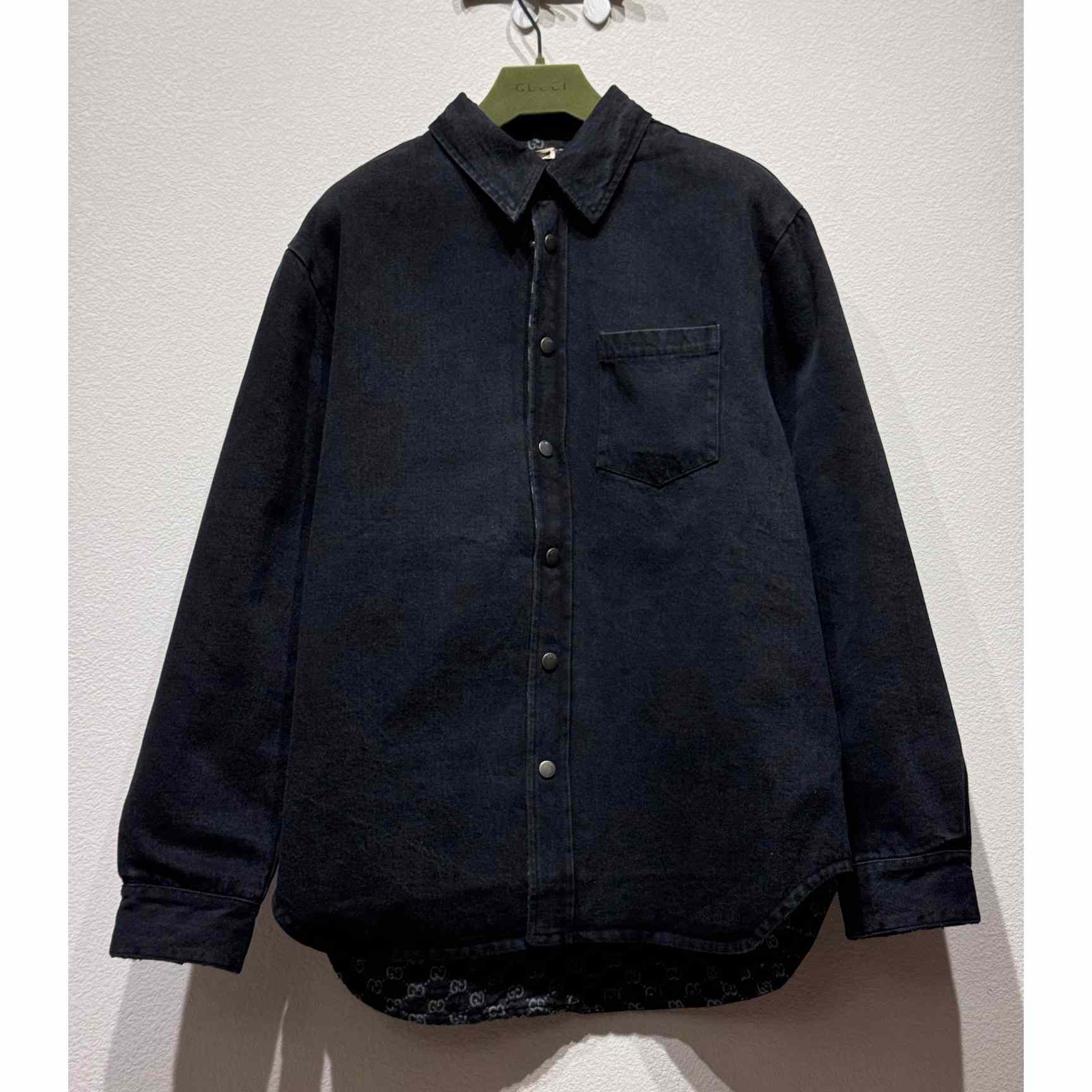 Gucci Reversible GG-jacquard Shirt - DesignerGu