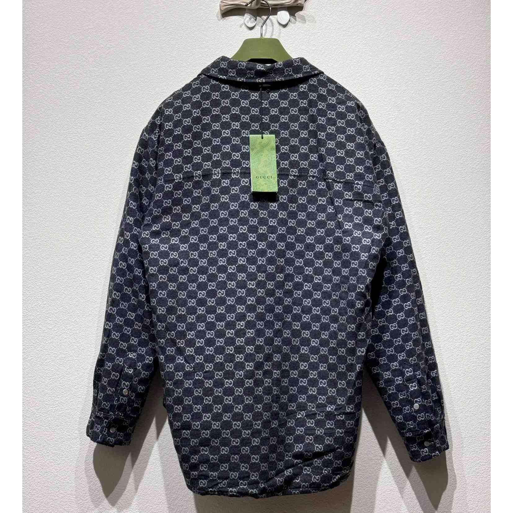 Gucci Reversible GG-jacquard Shirt - DesignerGu