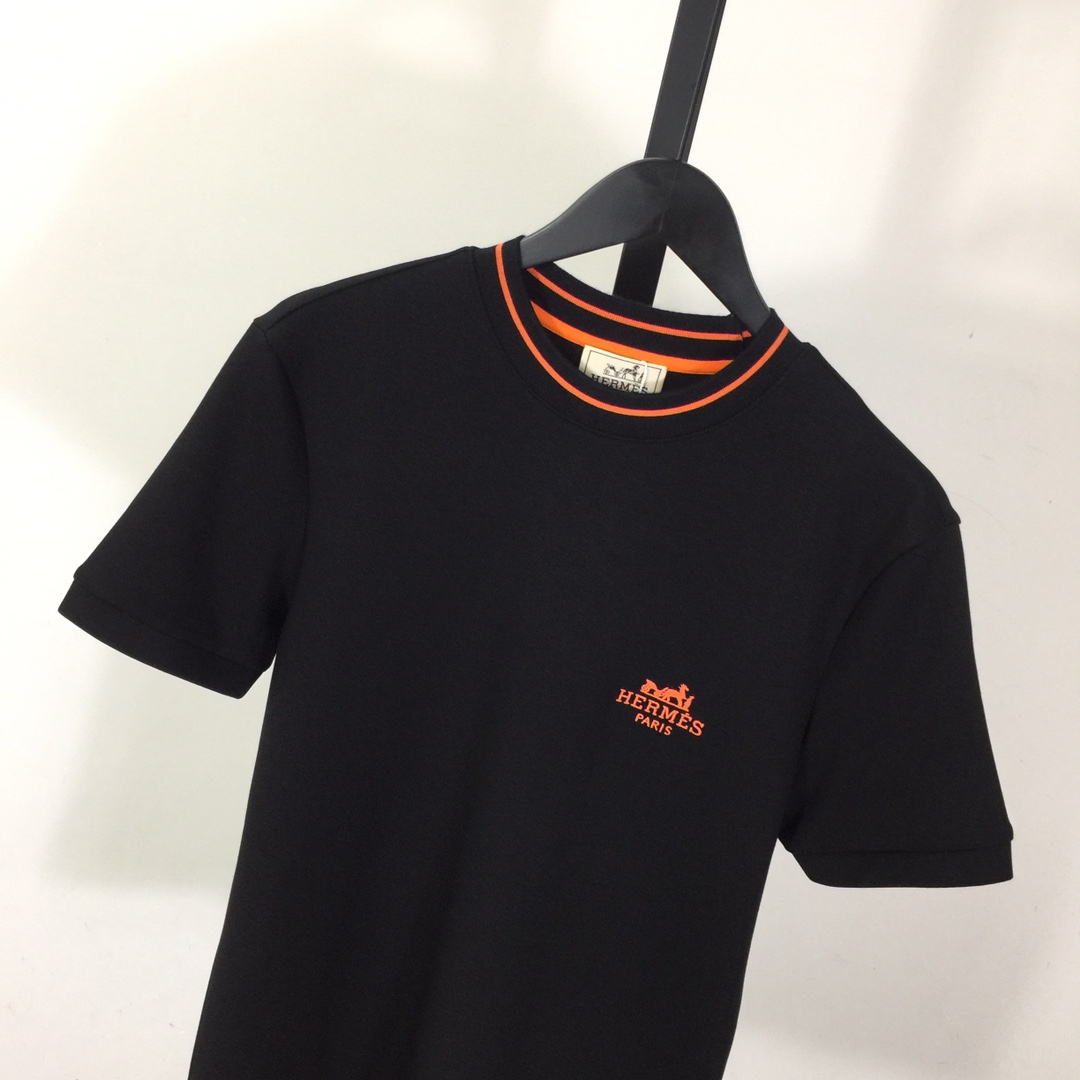 Hermes Cotton T-Shirt  - DesignerGu