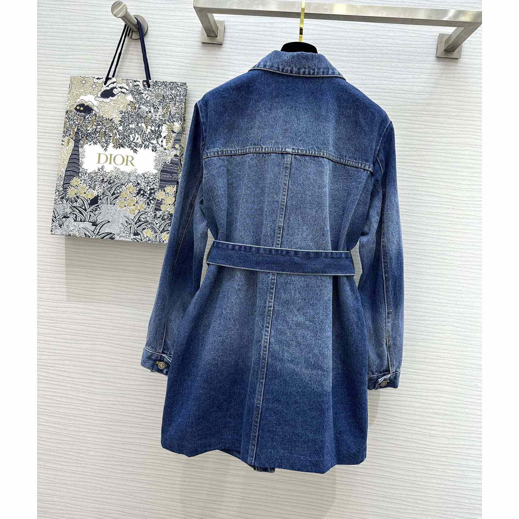 Dior Long Belted Jacket - DesignerGu