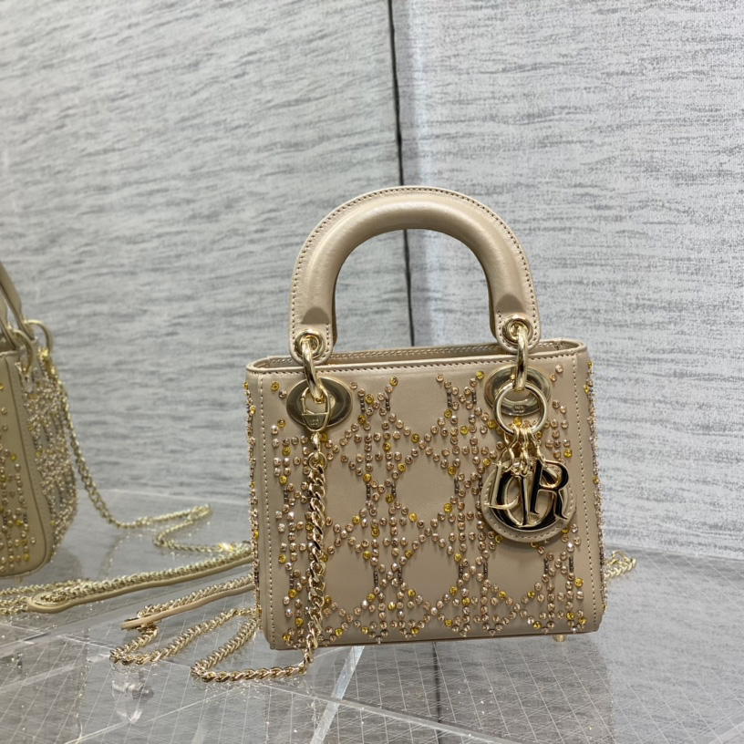 Dior Mini Lady Dior Bag - DesignerGu