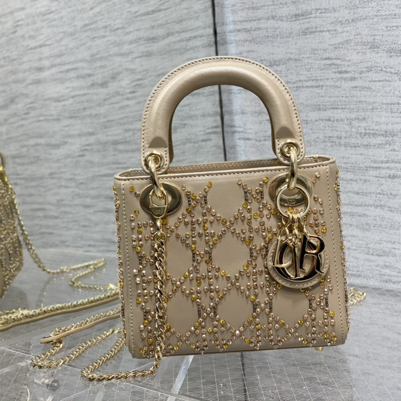 Dior Mini Lady Dior Bag - DesignerGu