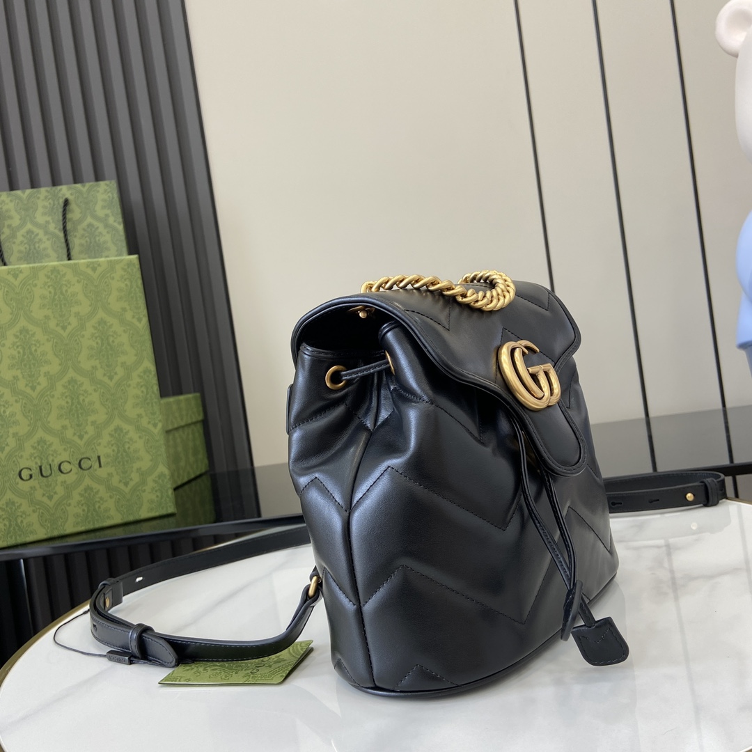 Gucci GG Marmont Mini Backpack - DesignerGu