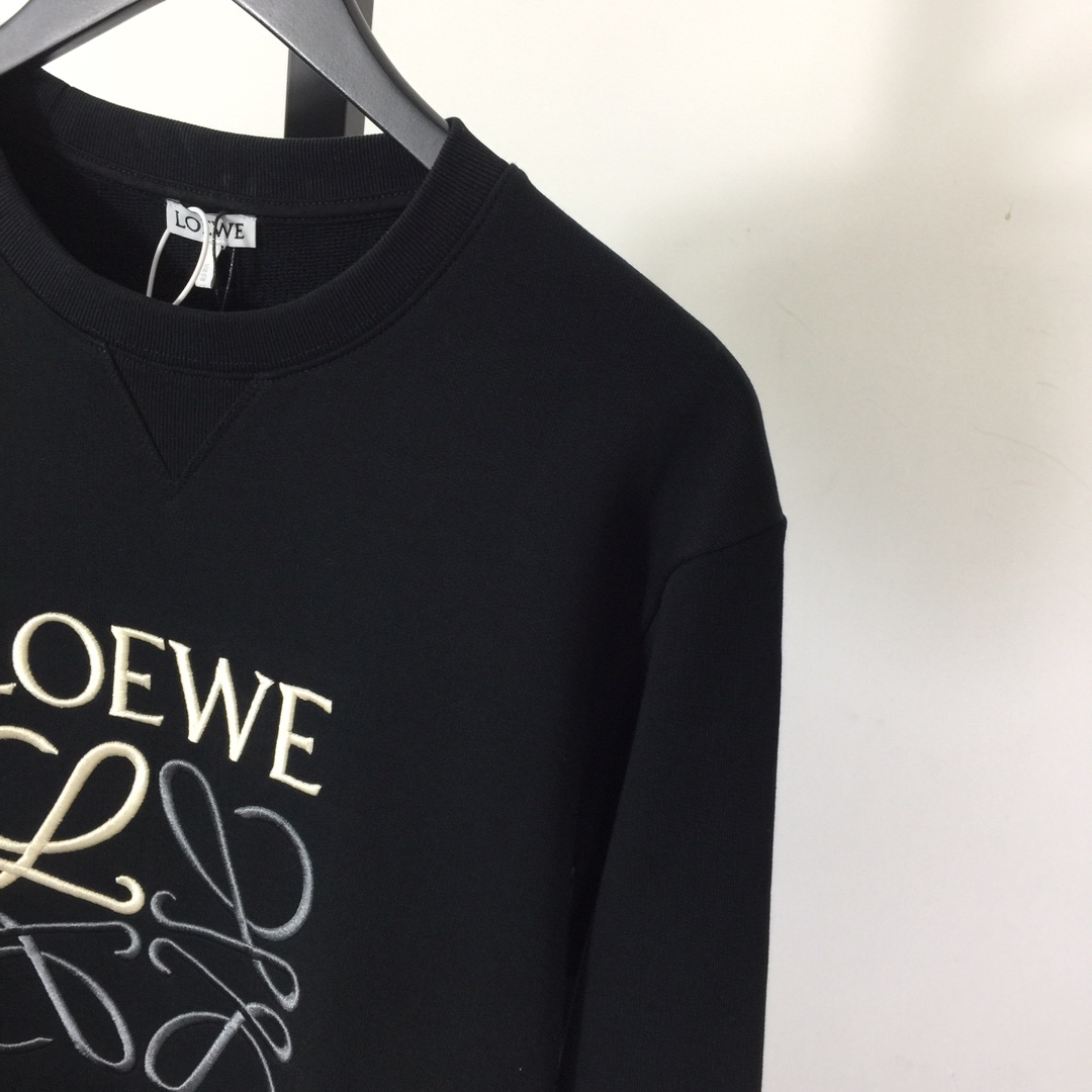 Loewe Anagram Regular Fit Sweatshirt In Cotton - DesignerGu