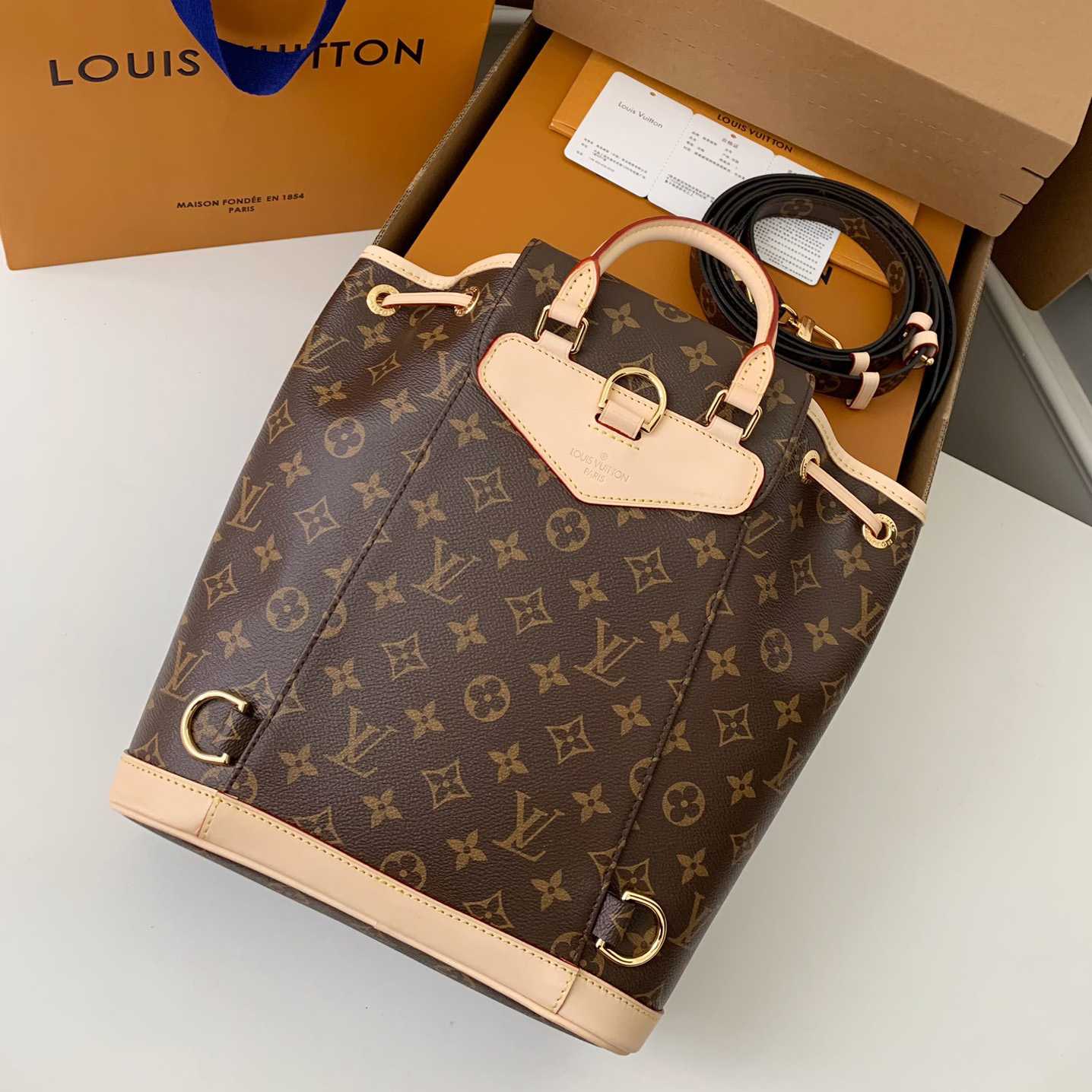 Louis Vuitton Montsouris PM   M11198 - DesignerGu