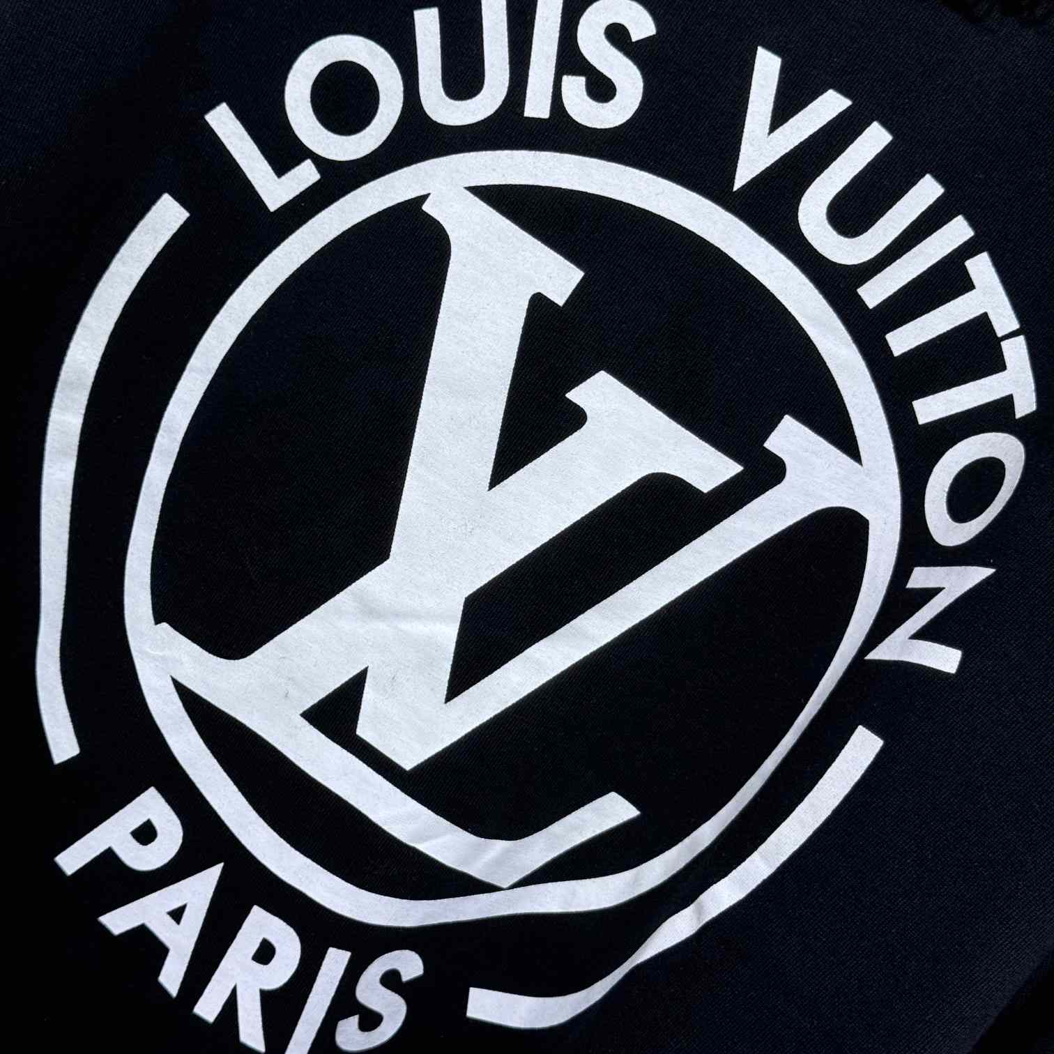 Louis Vuitton Flocked LV T-Shirt - DesignerGu