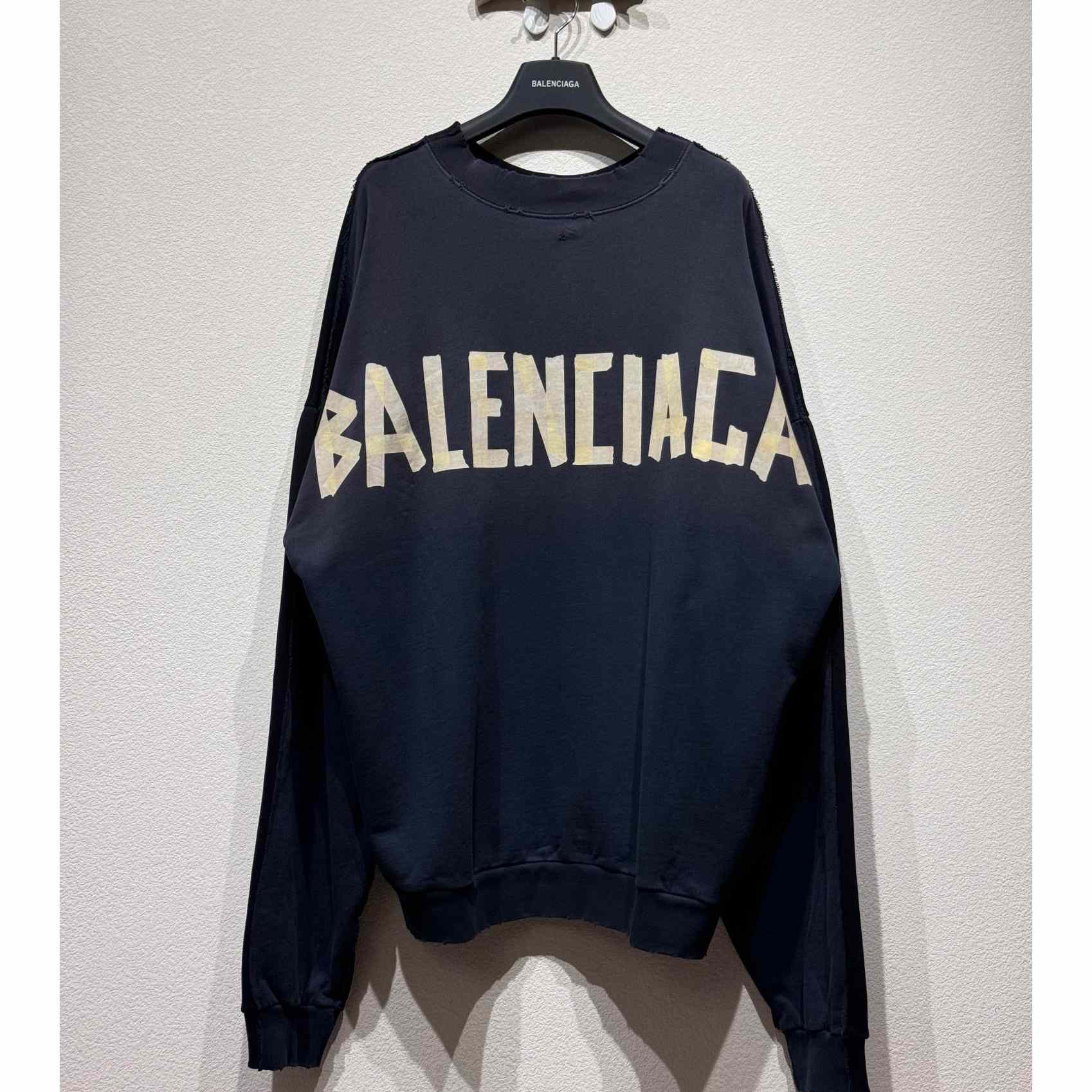 Balenciaga Cotton Sweatshirt - DesignerGu