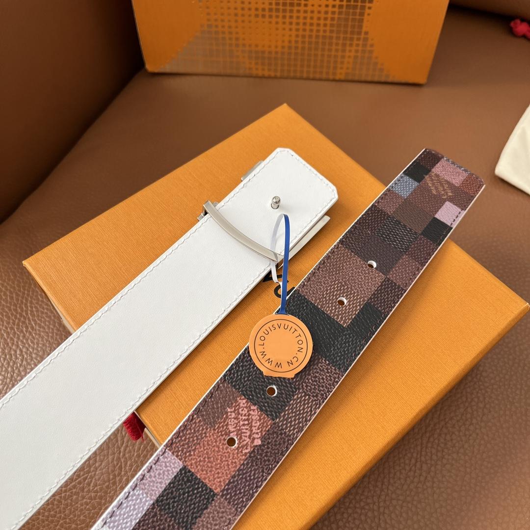 Louis Vuitton LV Initiales 40mm Reversible Belt - DesignerGu