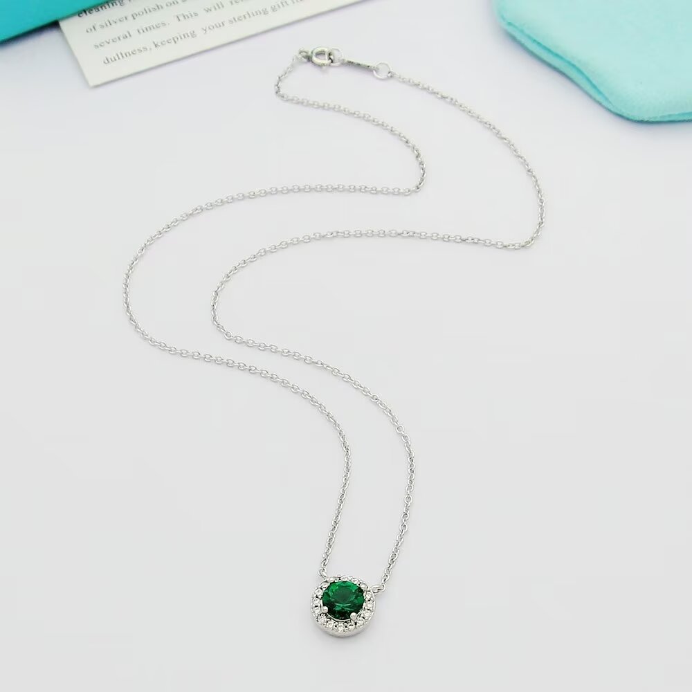 Tiffany Soleste Pendant Necklaces - DesignerGu