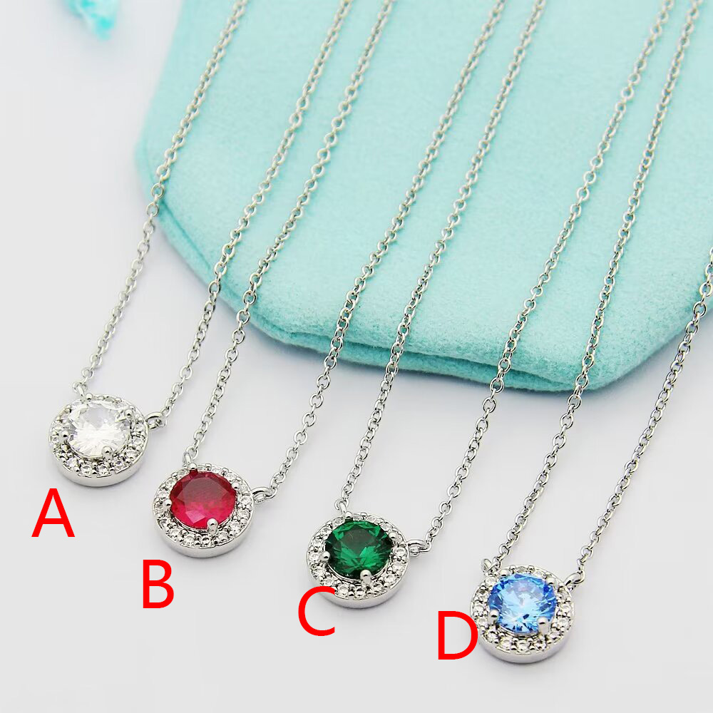 Tiffany Soleste Pendant Necklaces - DesignerGu