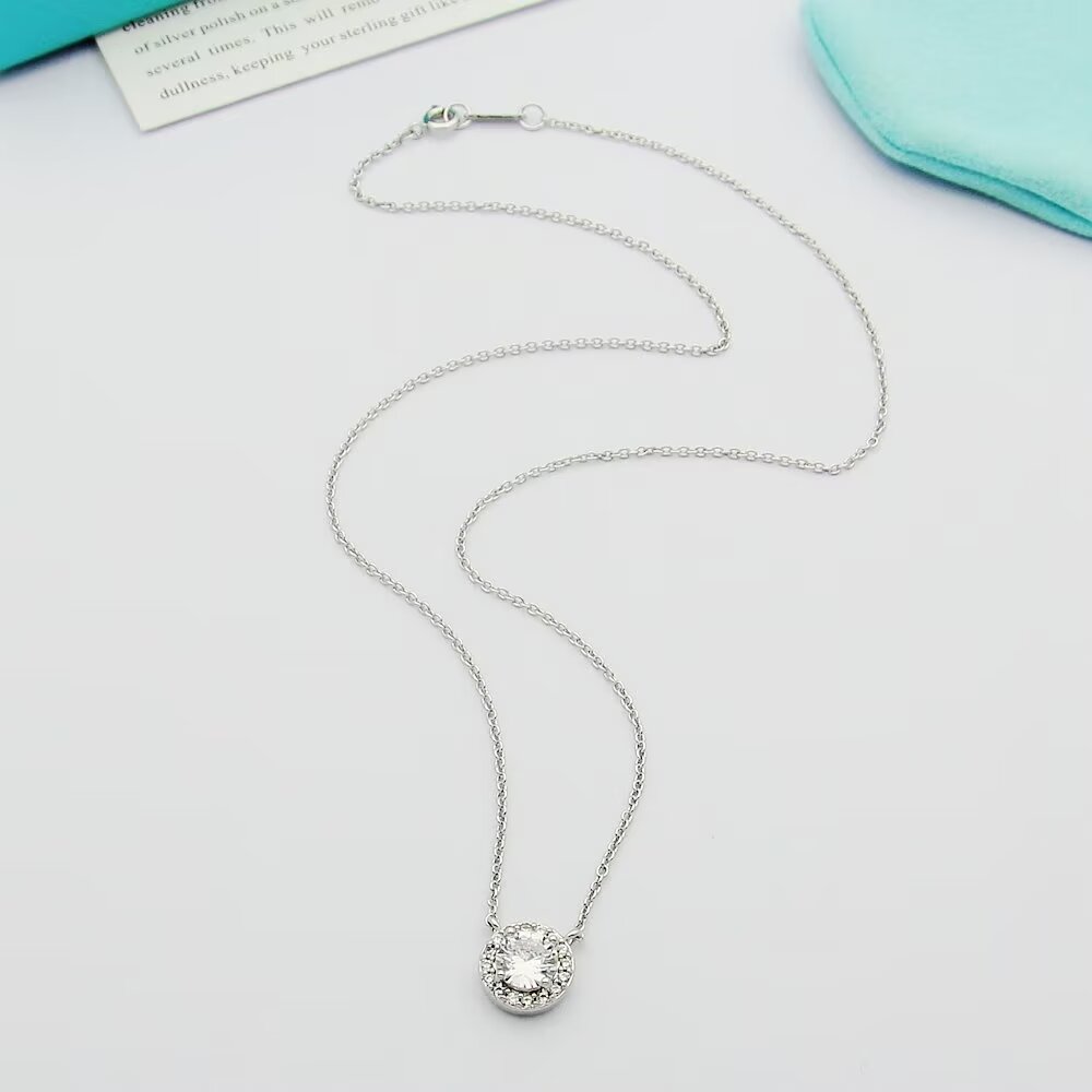 Tiffany Soleste Pendant Necklaces - DesignerGu