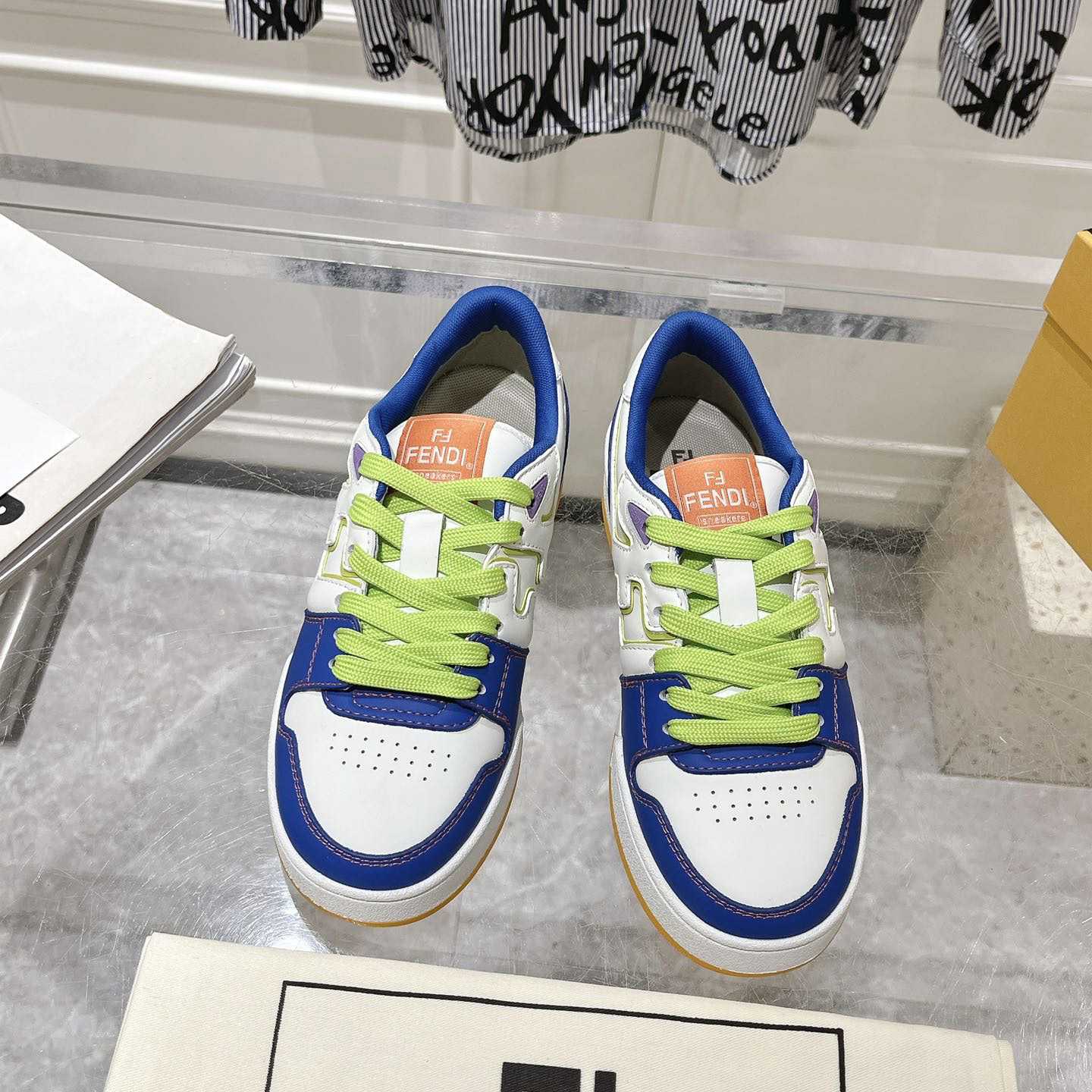 Fendi Match Sneakers - DesignerGu