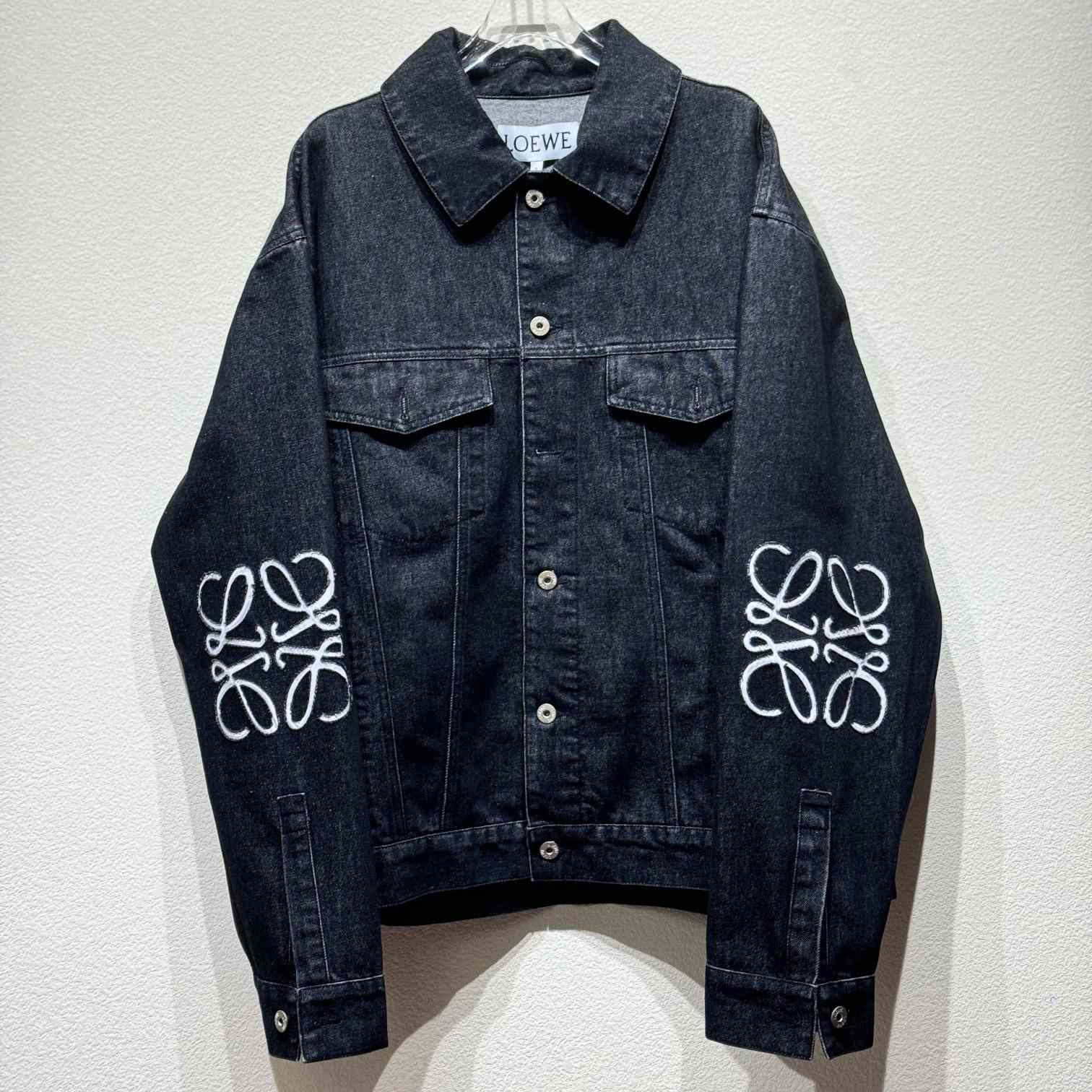 Loewe Anagram Jacket In Denim  - DesignerGu