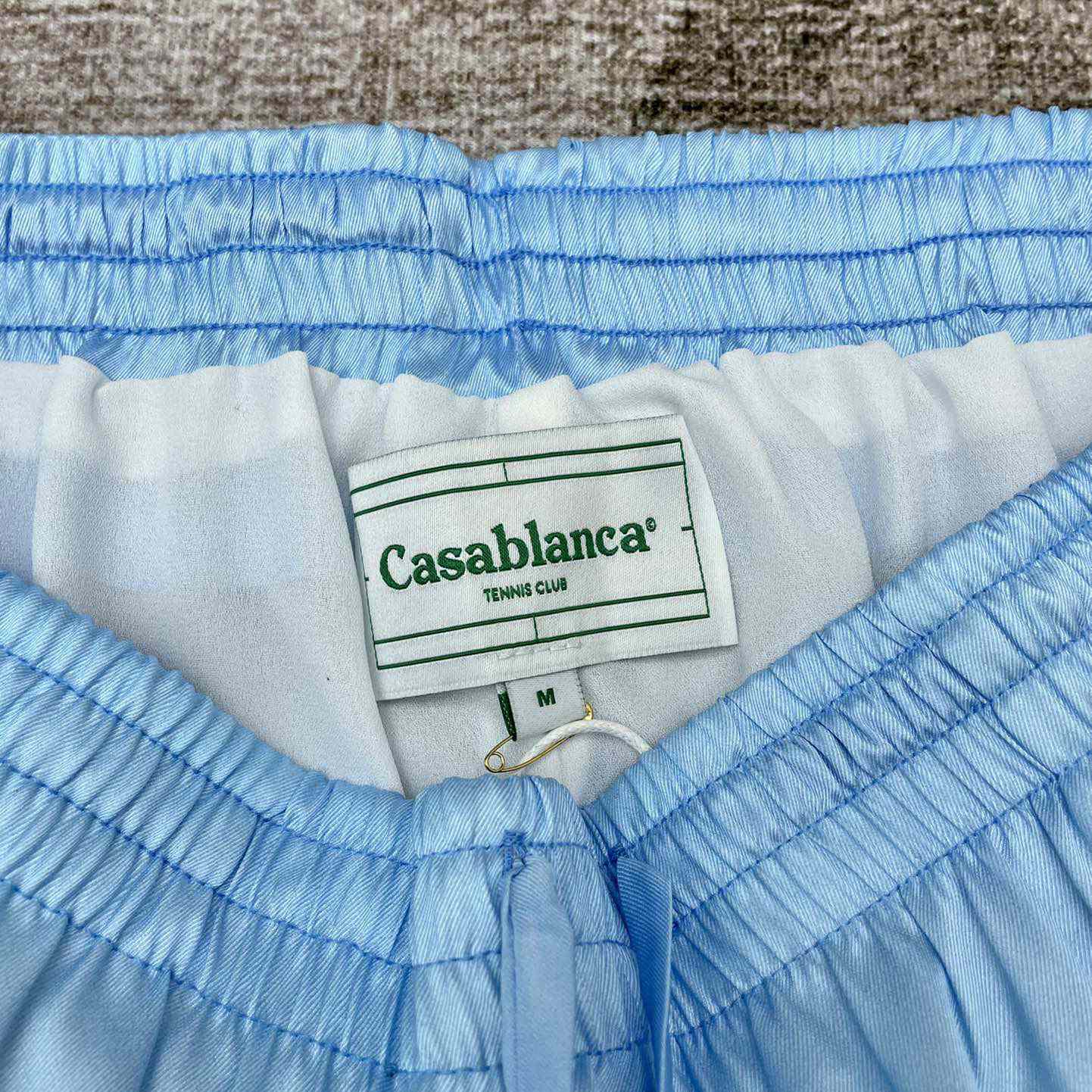 Casablanca Silk Shorts With Drawstrings    CA3487 - DesignerGu