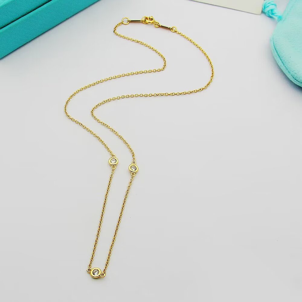 Tiffany & Co. Diamonds by the Yard® Necklace - DesignerGu