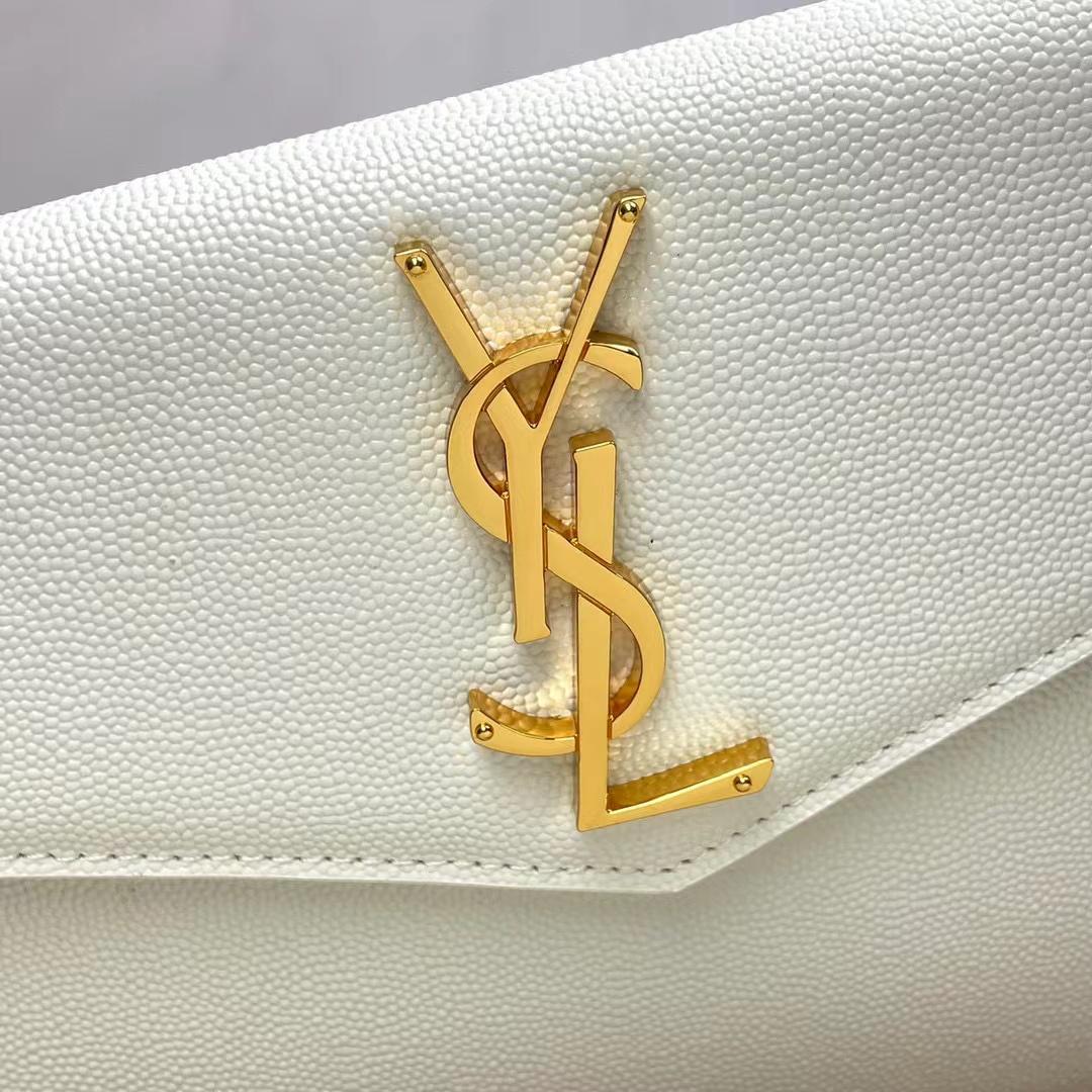 Saint Laurent Medium Monogram Clutch   - DesignerGu