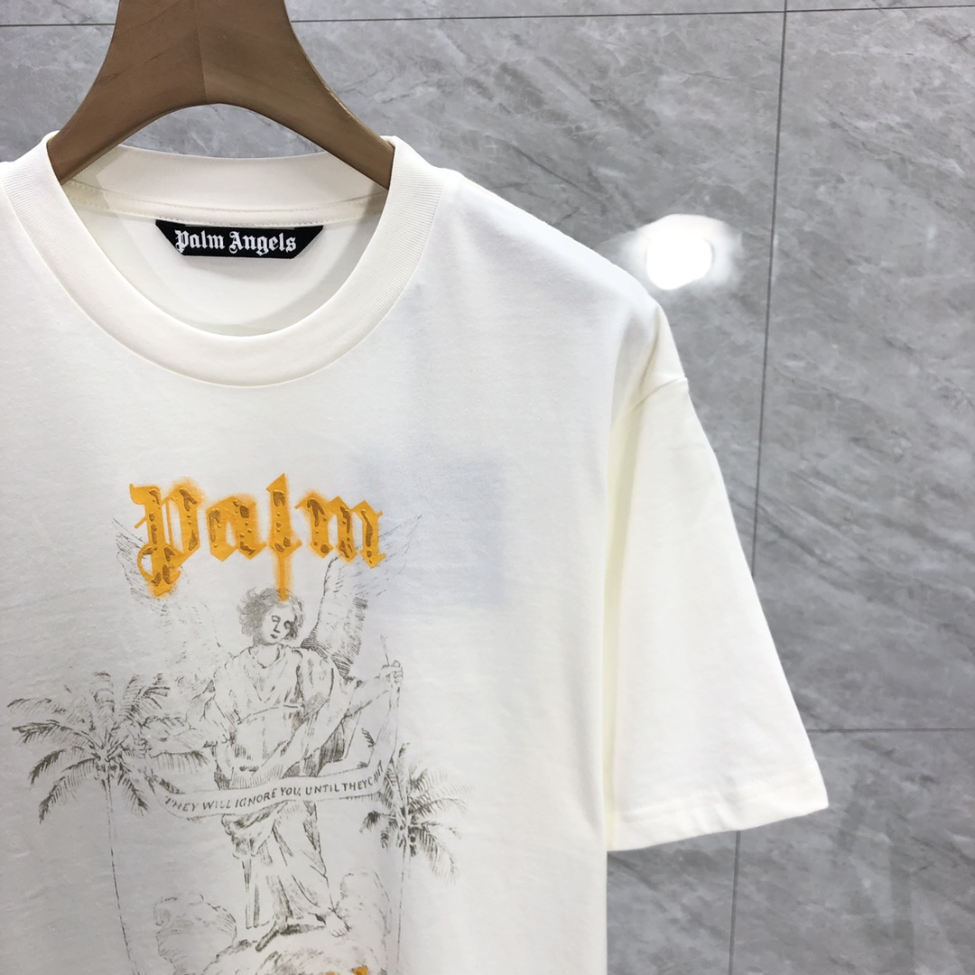 Palm Angels Angel Pencil T-Shirt  - DesignerGu