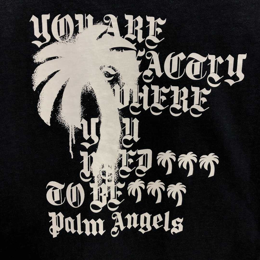 Palm Angels Statement Monogram T-Shirt  - DesignerGu