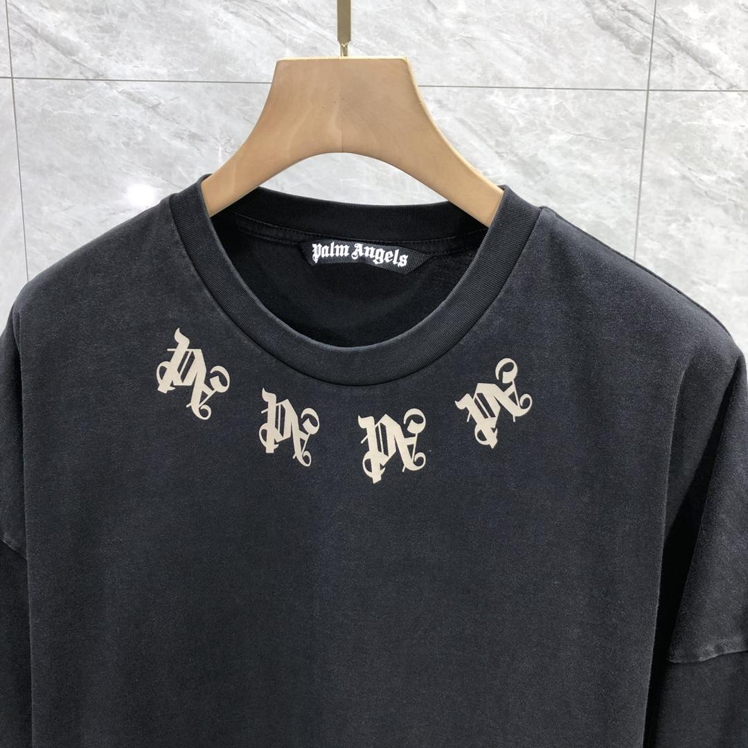 Palm Angels Statement Monogram T-Shirt  - DesignerGu