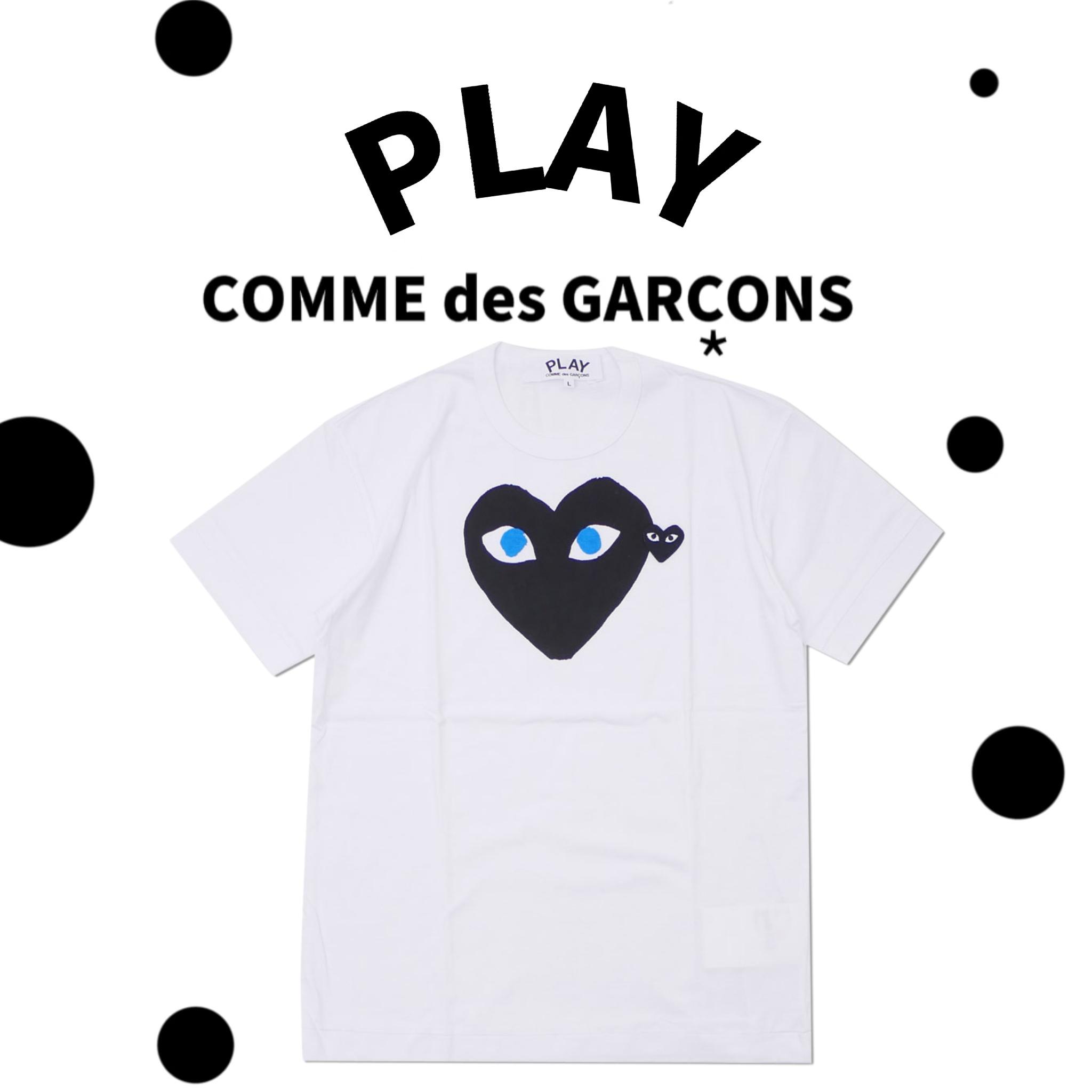 Play Comme Des Garcons Heart Logo T-shirt - DesignerGu