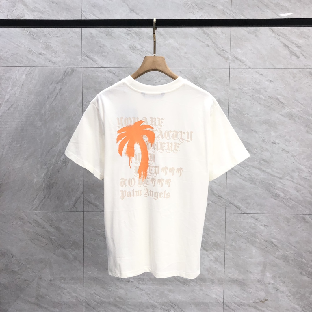 Palm Angels Statement Monogram T-Shirt  - DesignerGu