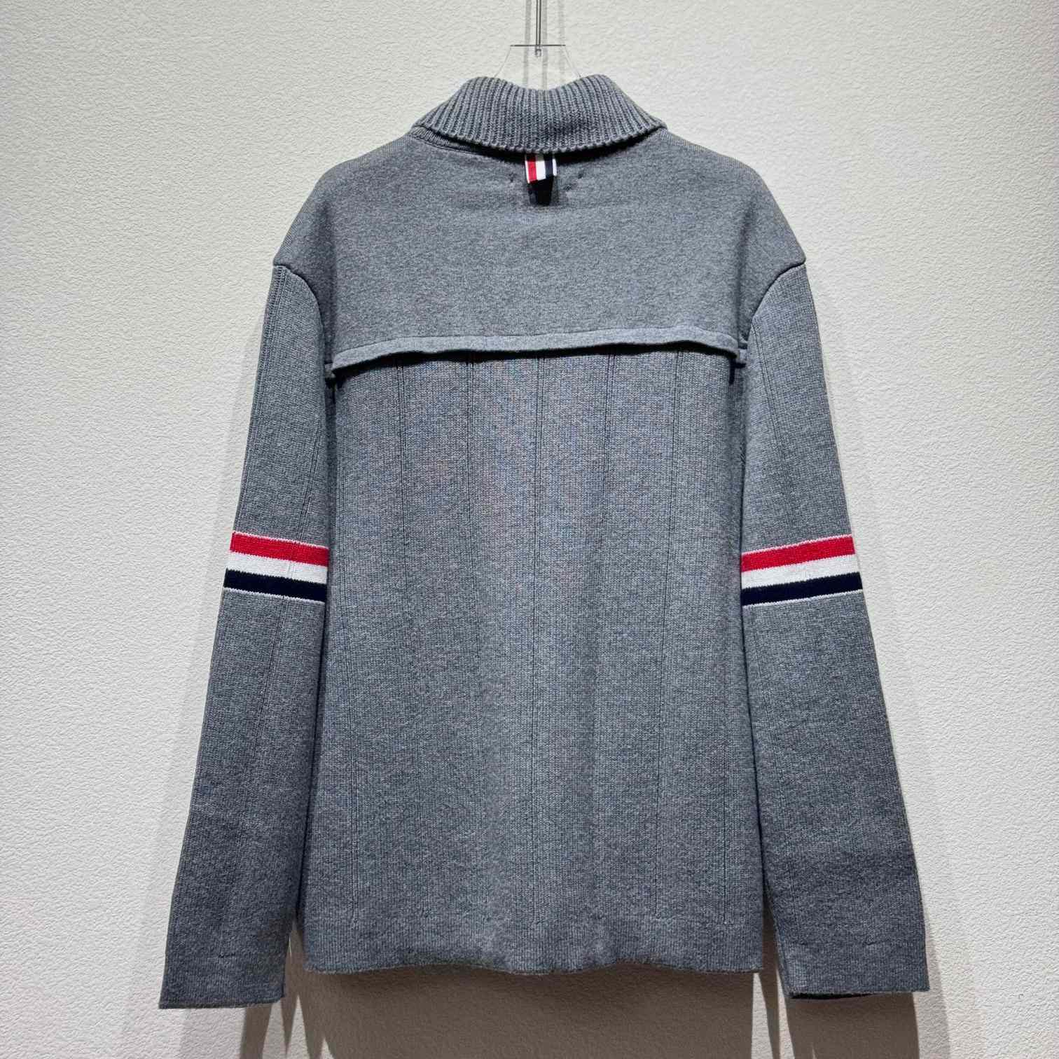 Thom Browne Single-breasted Button-fastening Coat - DesignerGu