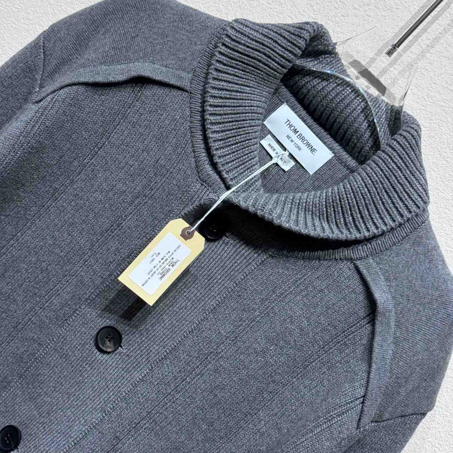 Thom Browne Single-breasted Button-fastening Coat - DesignerGu