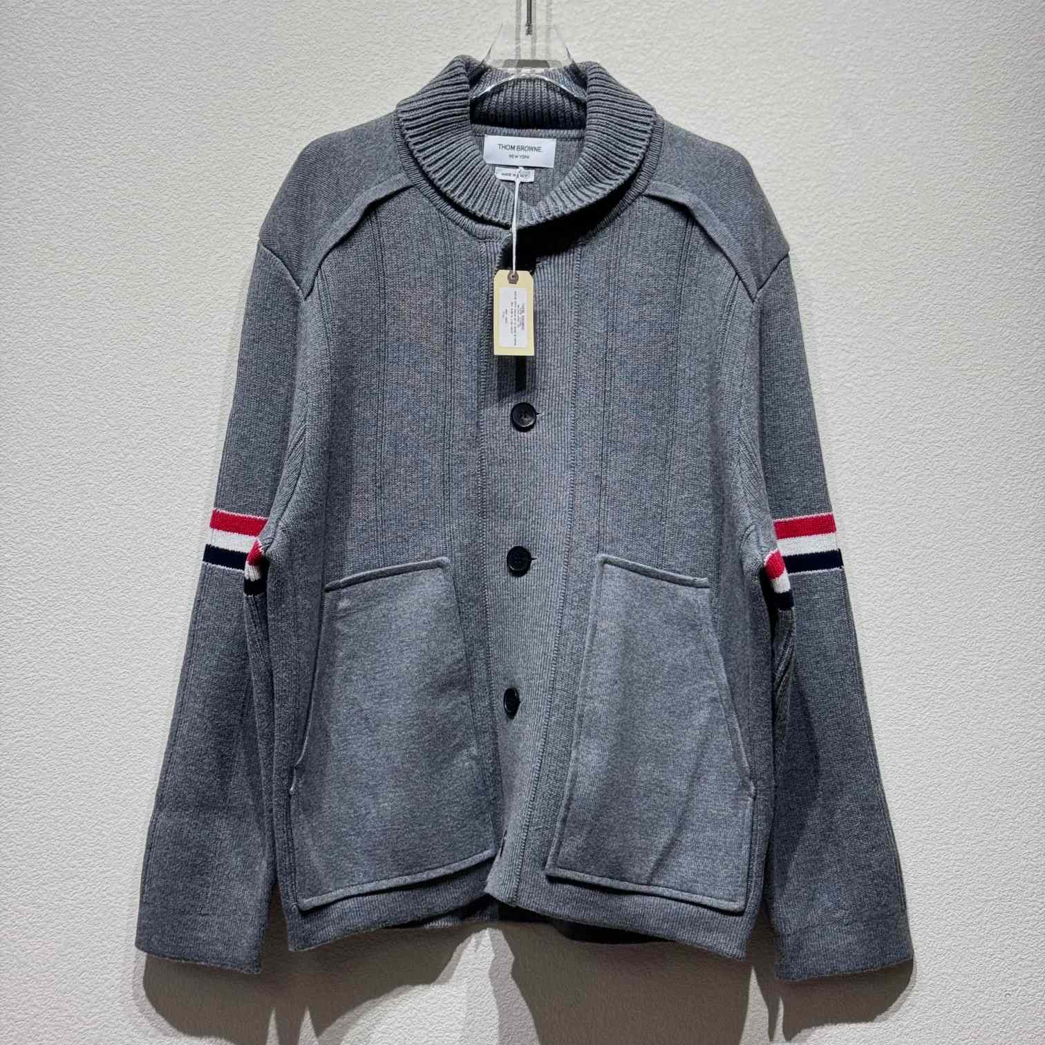 Thom Browne Single-breasted Button-fastening Coat - DesignerGu