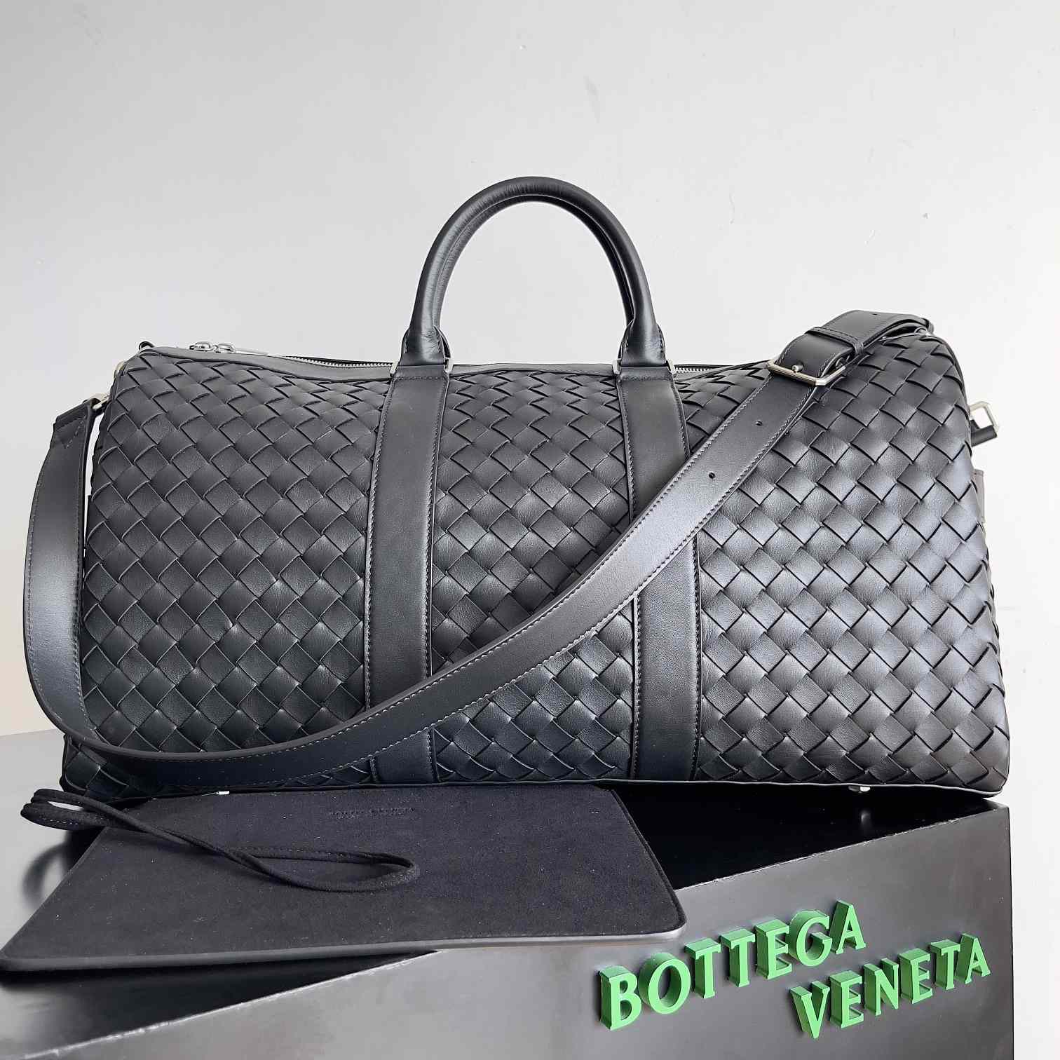 Bottega Veneta Large Intrecciato Duffle （50*27*24cm） - DesignerGu