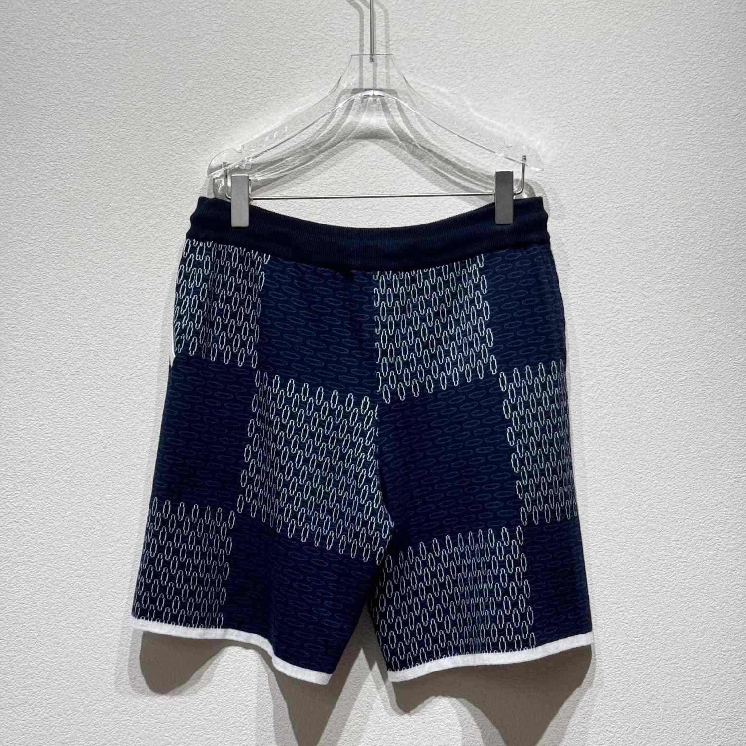 Louis Vuitton Damier Quilted Cotton Shorts   1AFWUN - DesignerGu