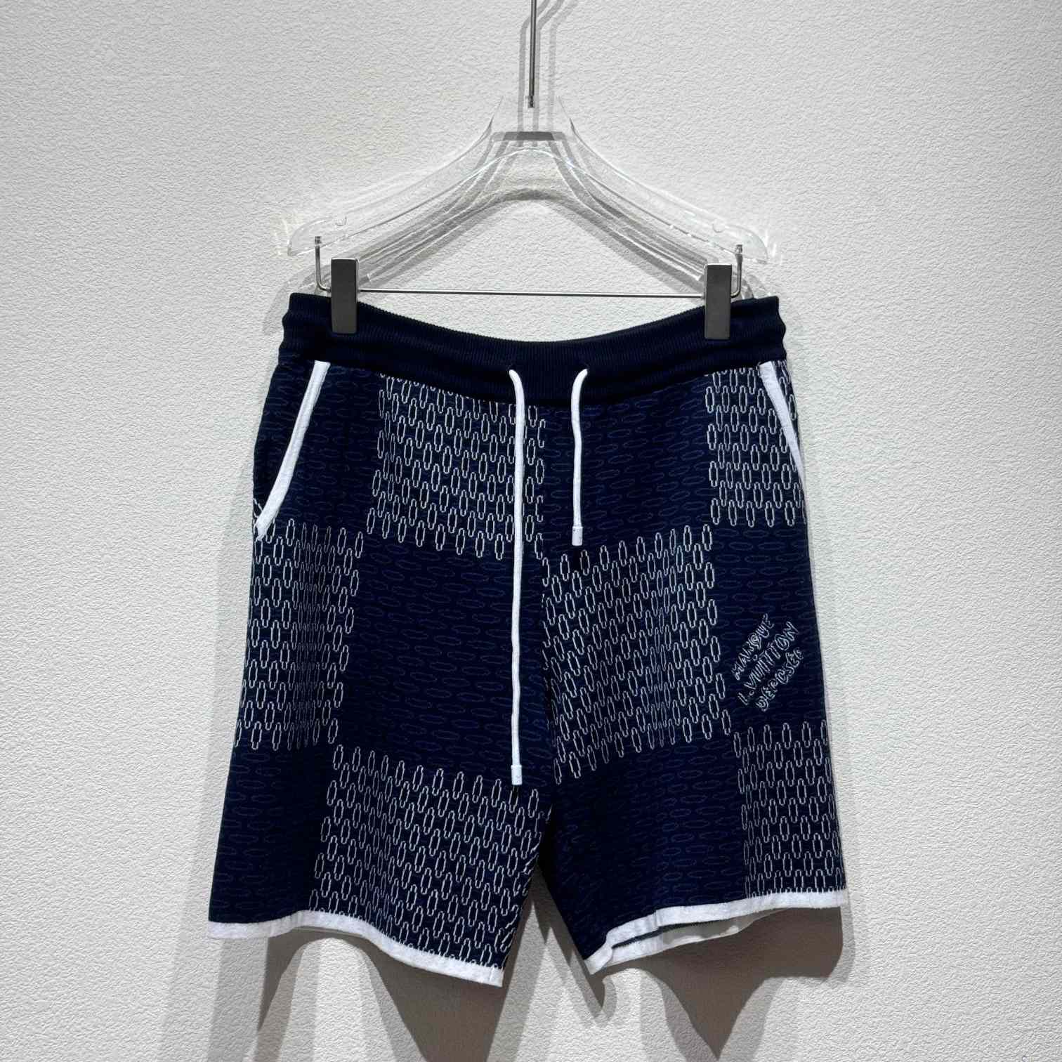 Louis Vuitton Damier Quilted Cotton Shorts   1AFWUN - DesignerGu