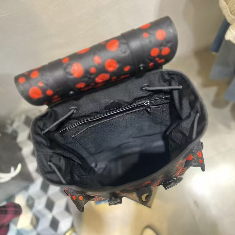 Louis Vuitton X Yayoi Kusama Infinity Dots Christopher Backpack  - DesignerGu