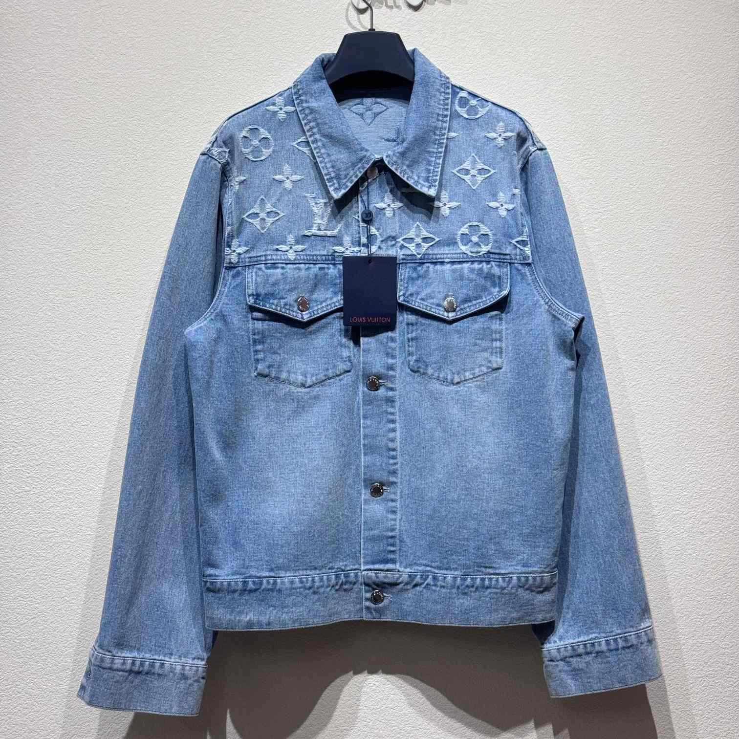 Louis Vuitton Monogram Denim Jacket - DesignerGu