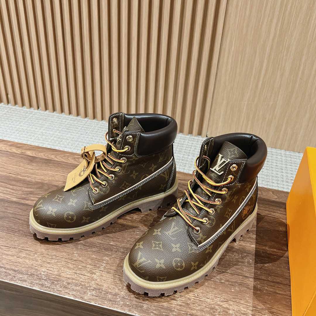 Louis Vuitton x Timberland Ankle Boot - DesignerGu