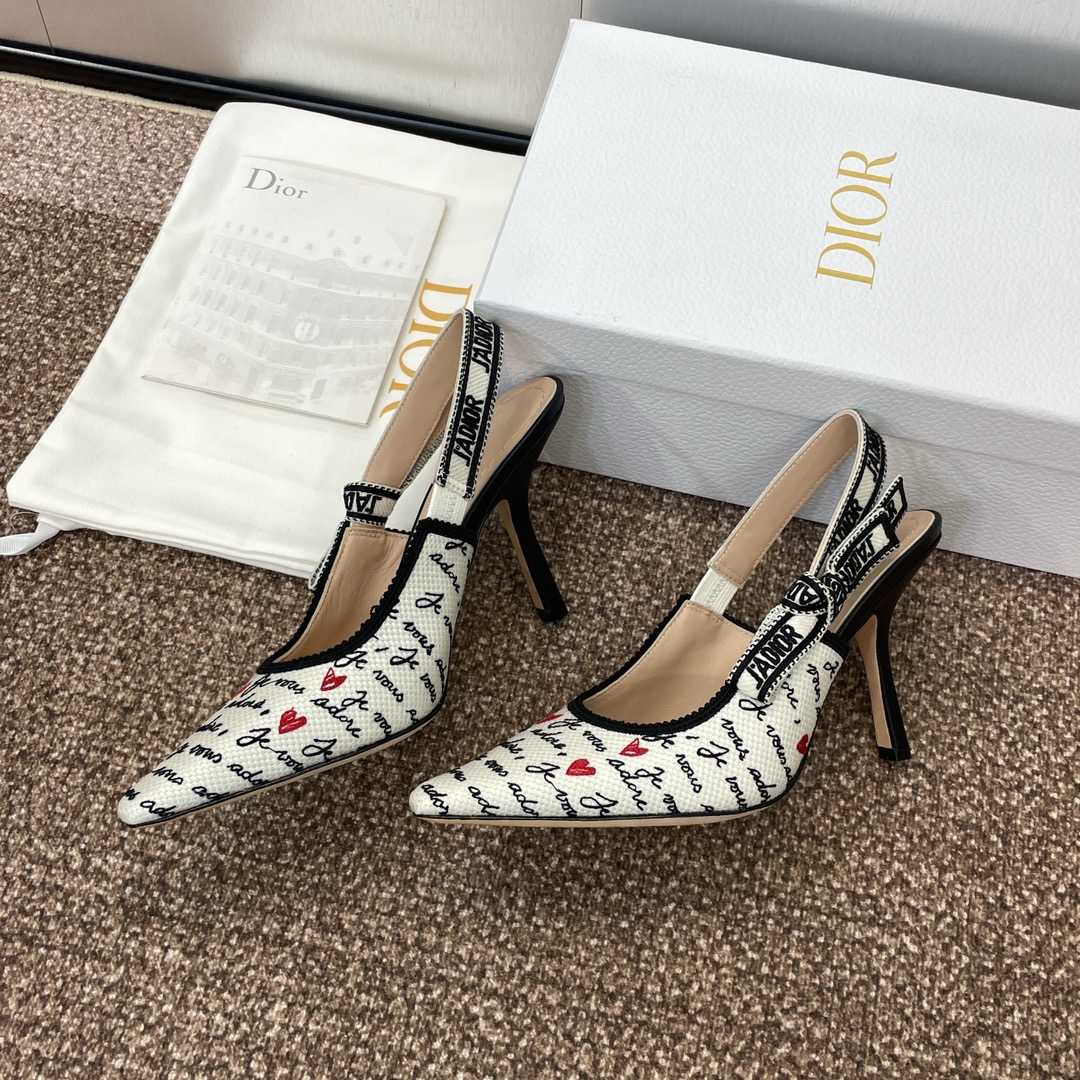 Dior J'Adior Dioramour Slingback Pump - DesignerGu