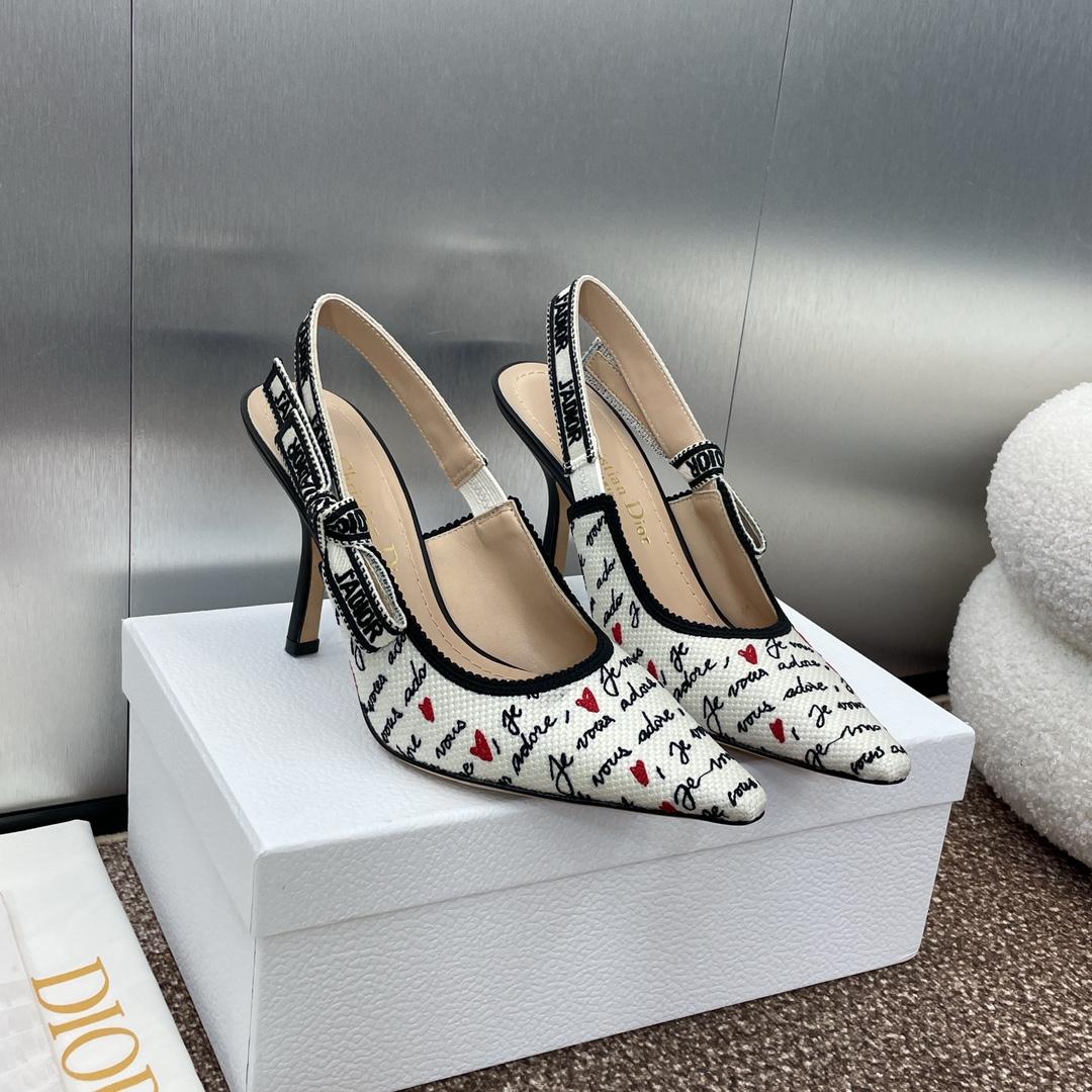 Dior J'Adior Dioramour Slingback Pump - DesignerGu